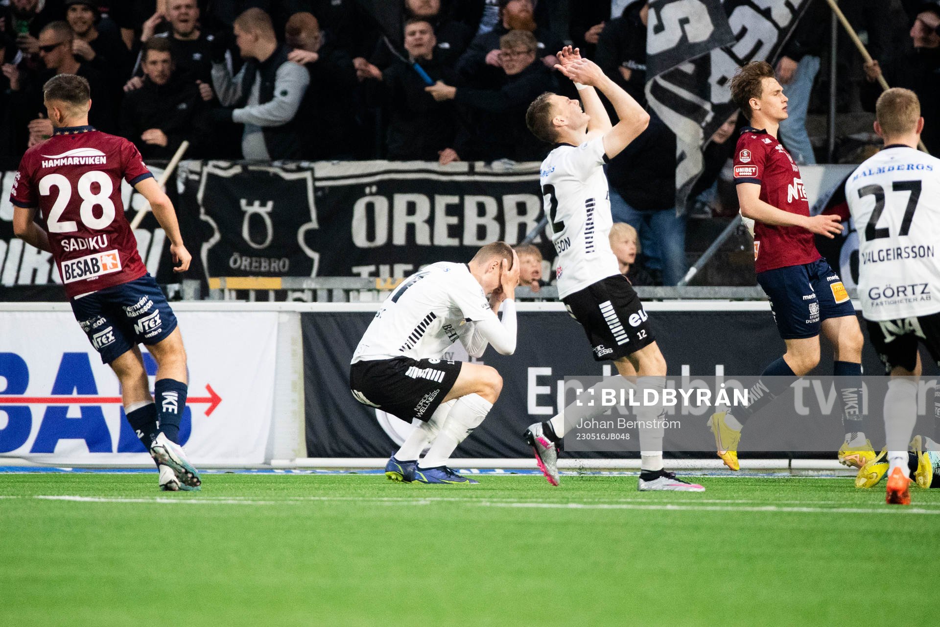 Örebros Adi Fisic och Jake Larsson
