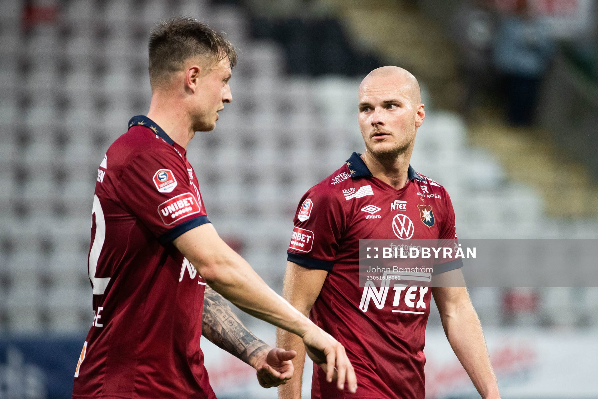 Örgrytes Marcus Haglind Sangre och Jonathan Drott deppar