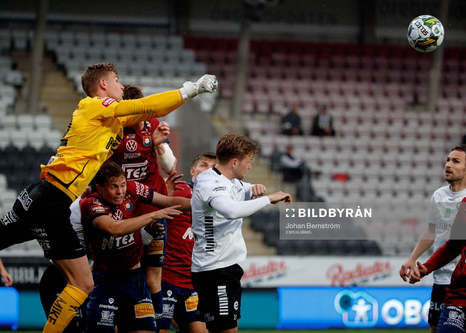 Örgrytes målvakt Mathias Nilsson