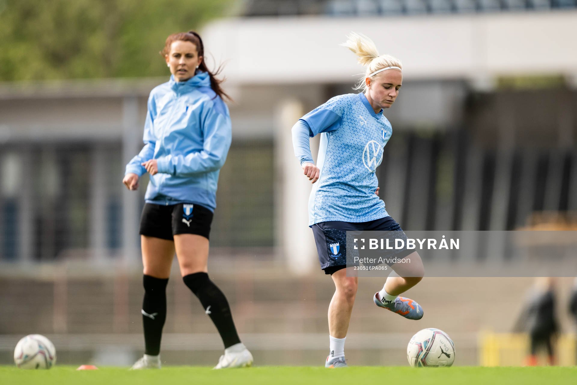 Malin Gunnarsson och Melina Skarström