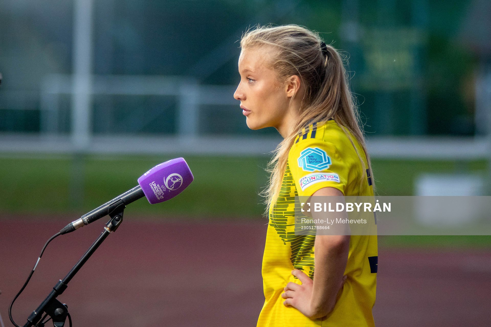 Smilla Holmberg of Sweden