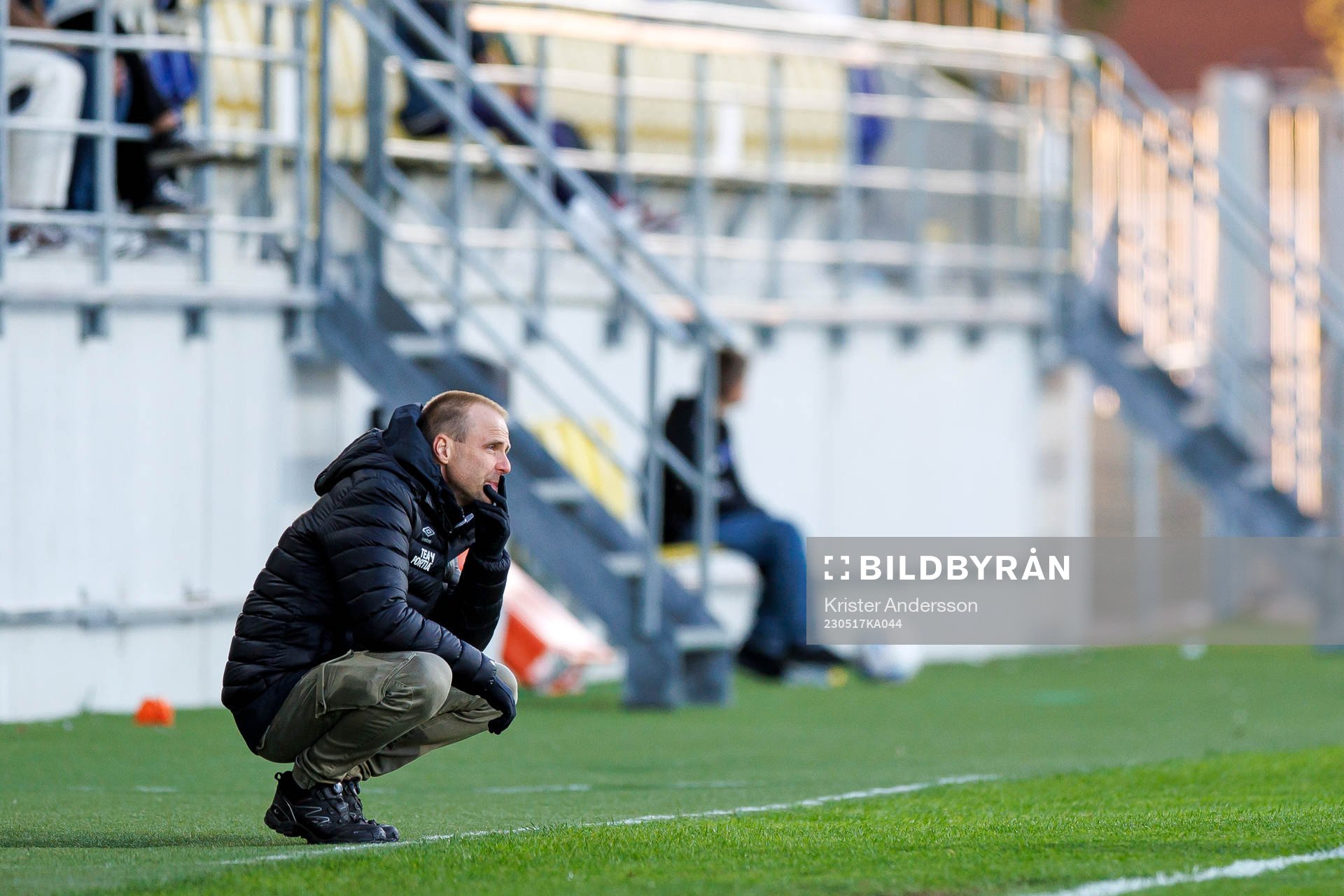 Tvååkers tränare Pierre Krantz