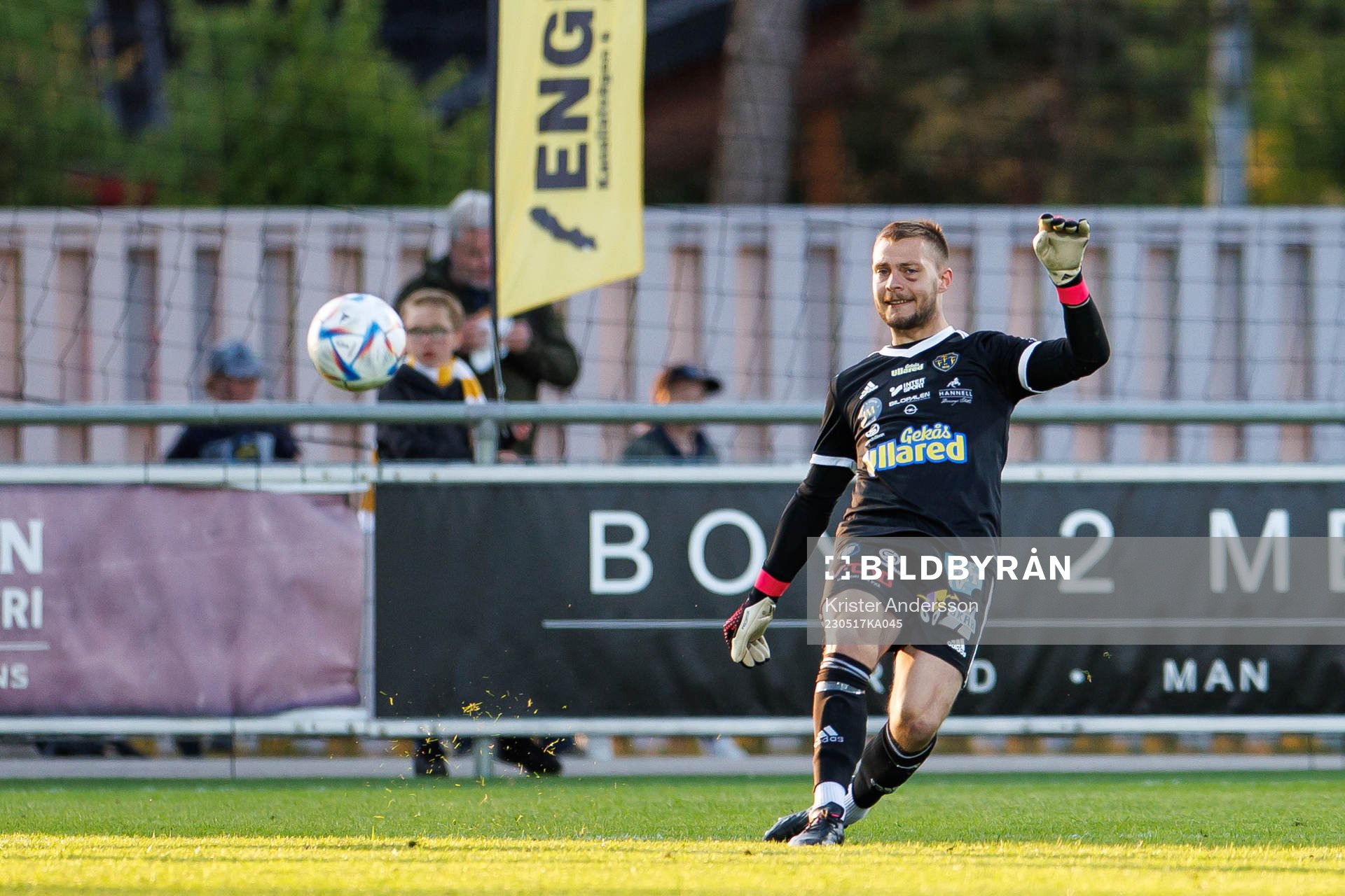 Falkenbergs målvakt Anton Andersson