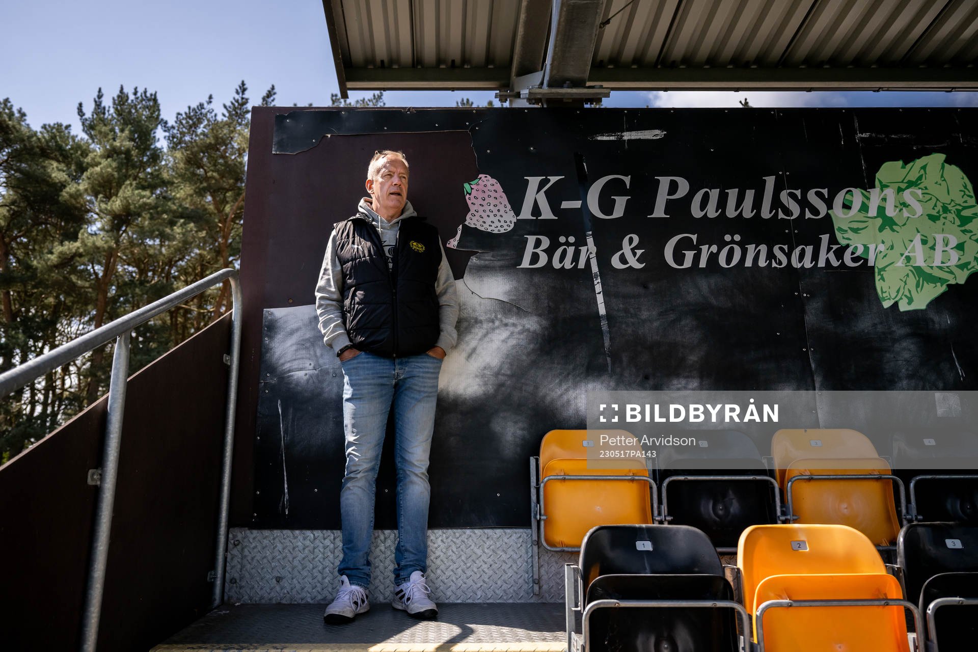 Mjällbys sportchef Hasse Larsson på
