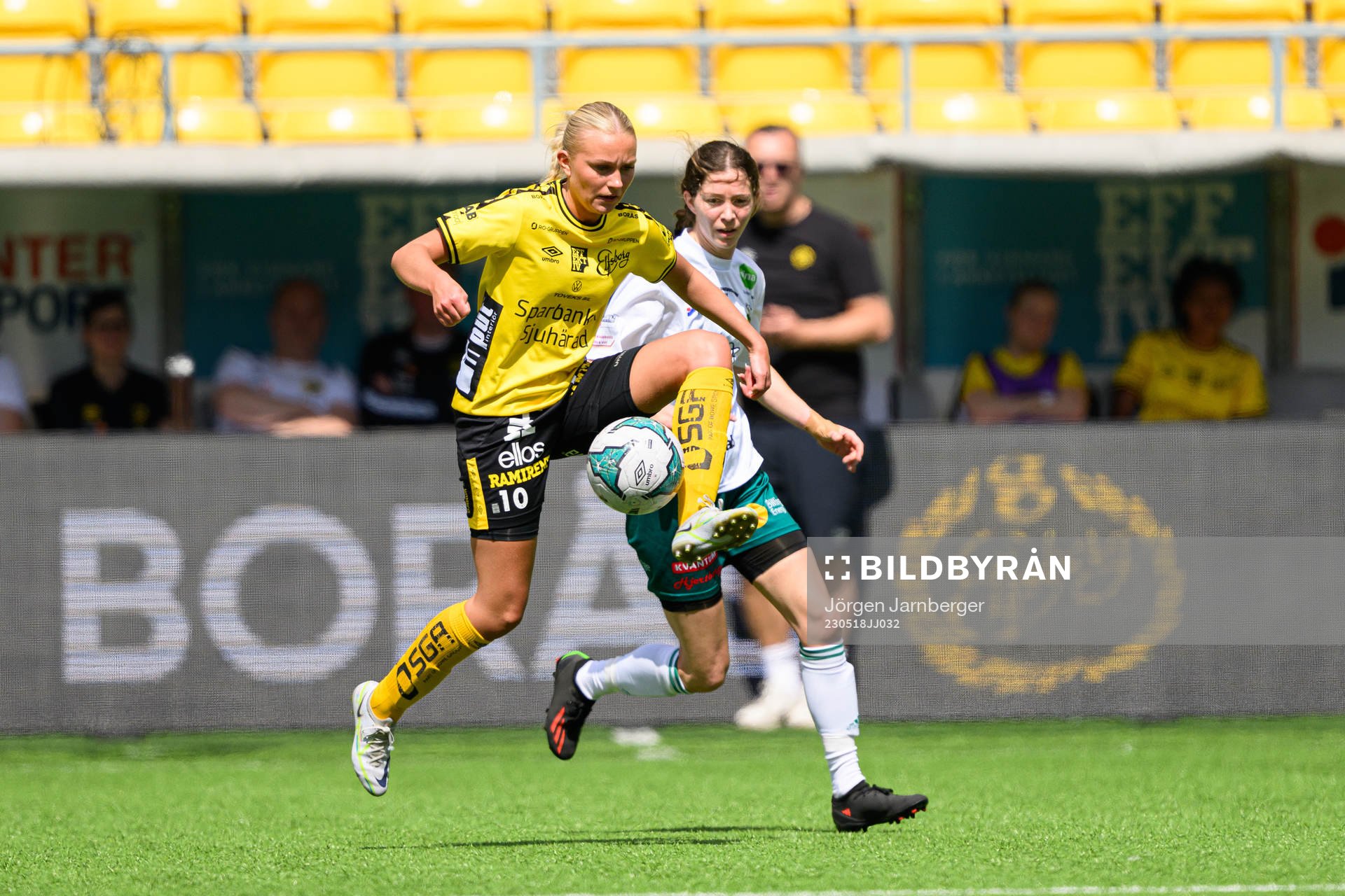 Elfsborgs Matilda Ståhlbom Karlsson och Rådas Matilda