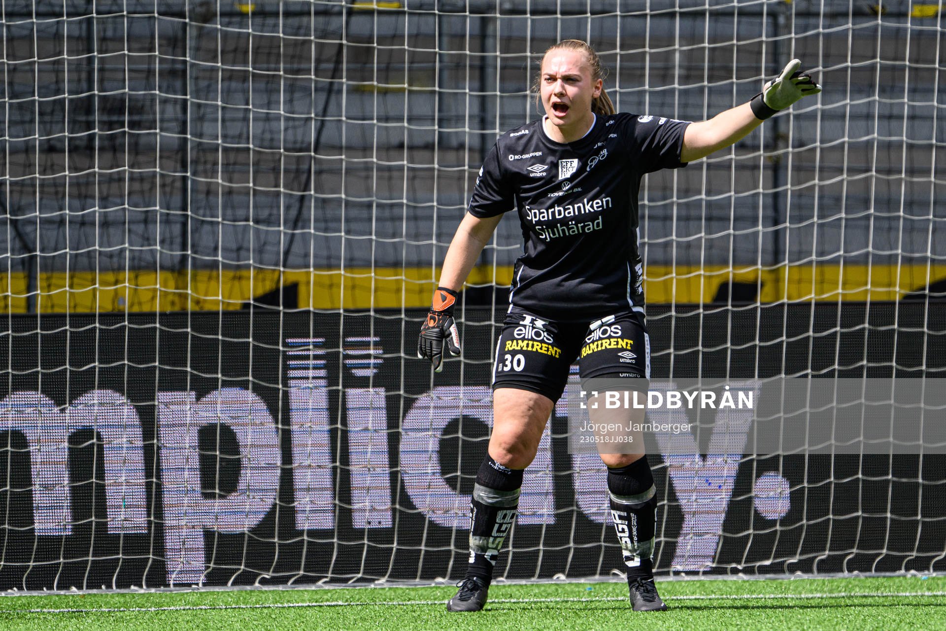 Elfsborgs målvakt Tuva Janveden Mobrandt