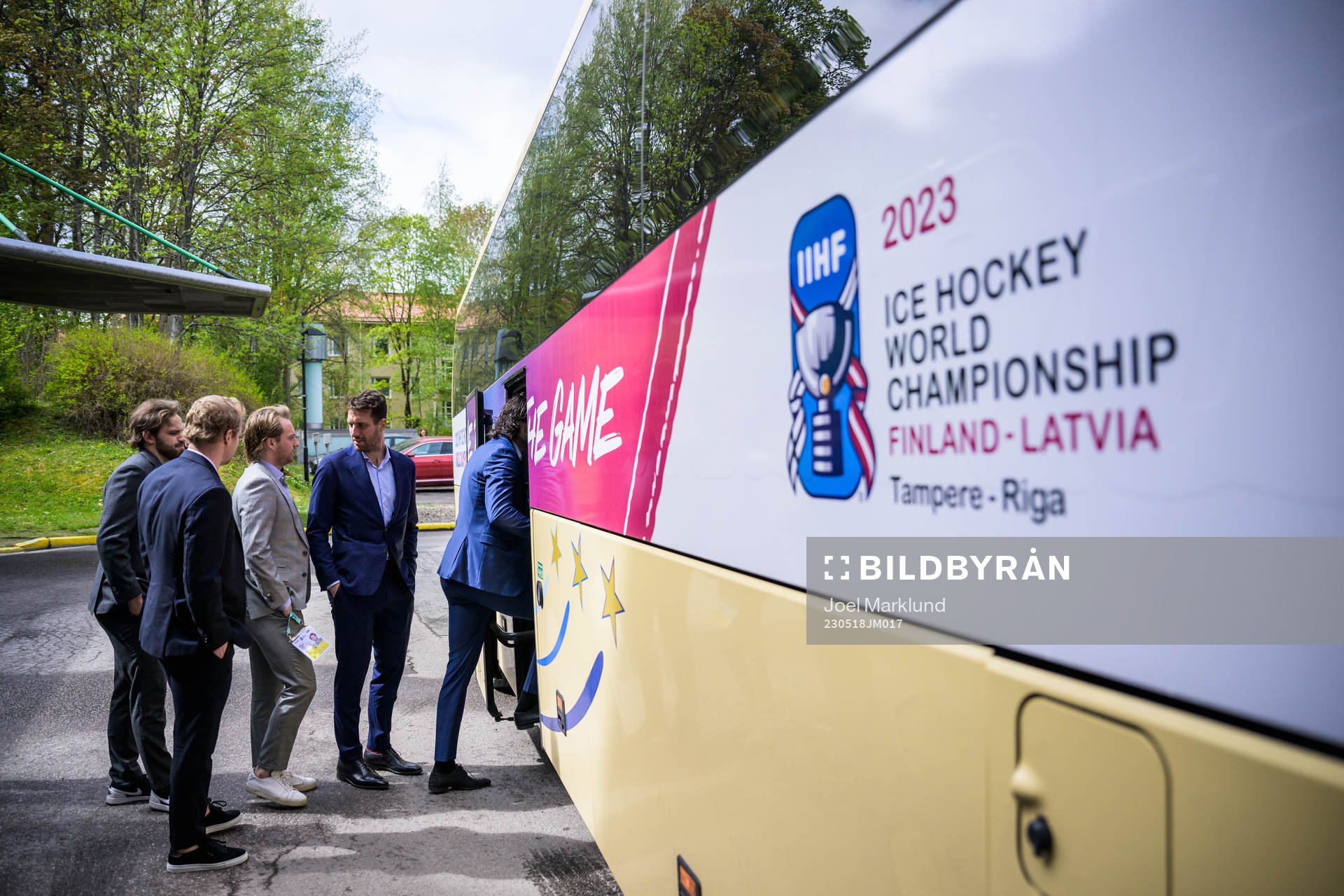 Timothy Liljegren, Carl Grundström, Rasmus Sandin and