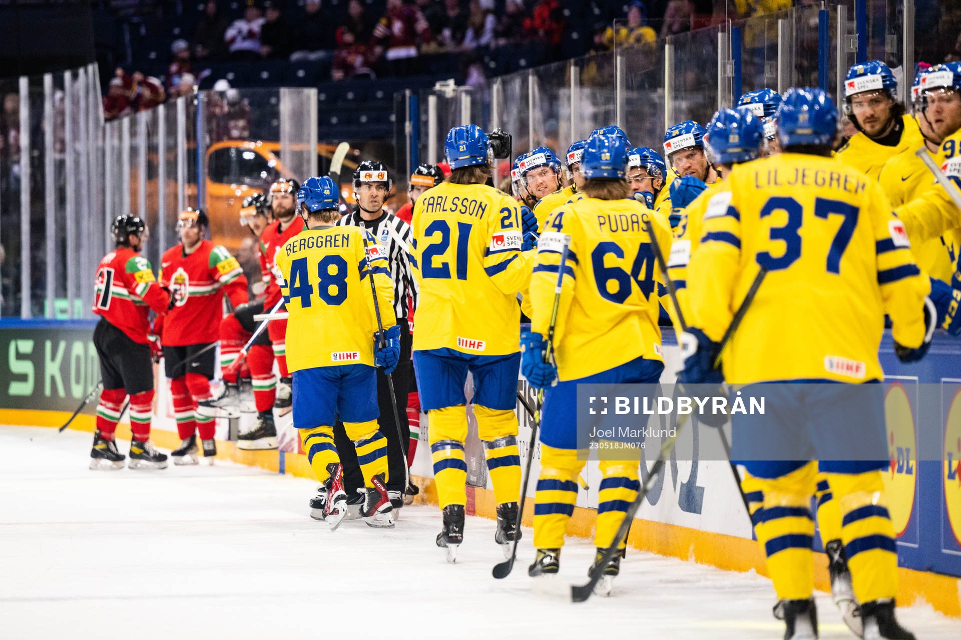 Jonatan Berggren, Leo Carlsson, Jonathan Pudas and Timothy