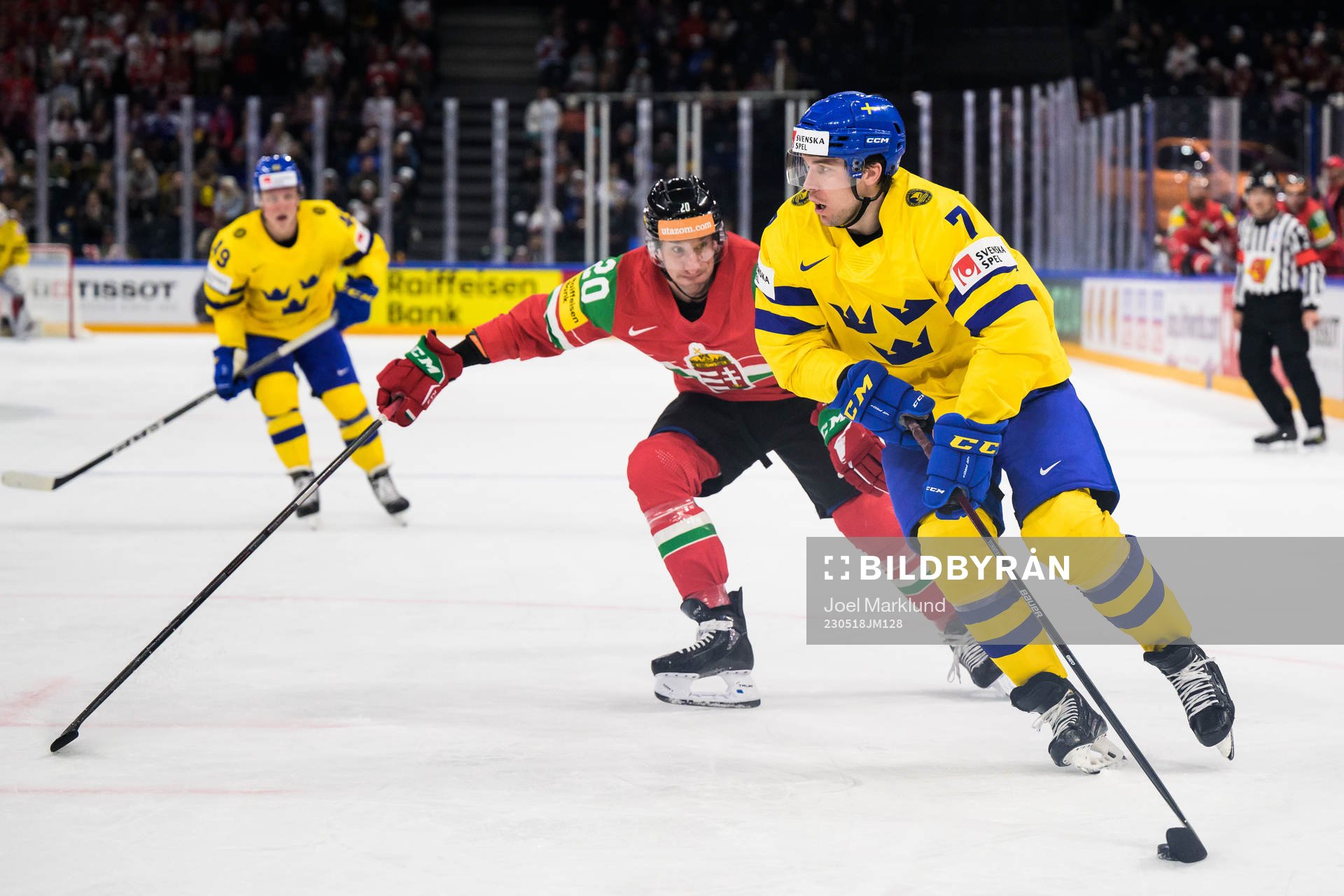 Istvan Sofron of Hungary and Henrik Tömmernes of Sweden