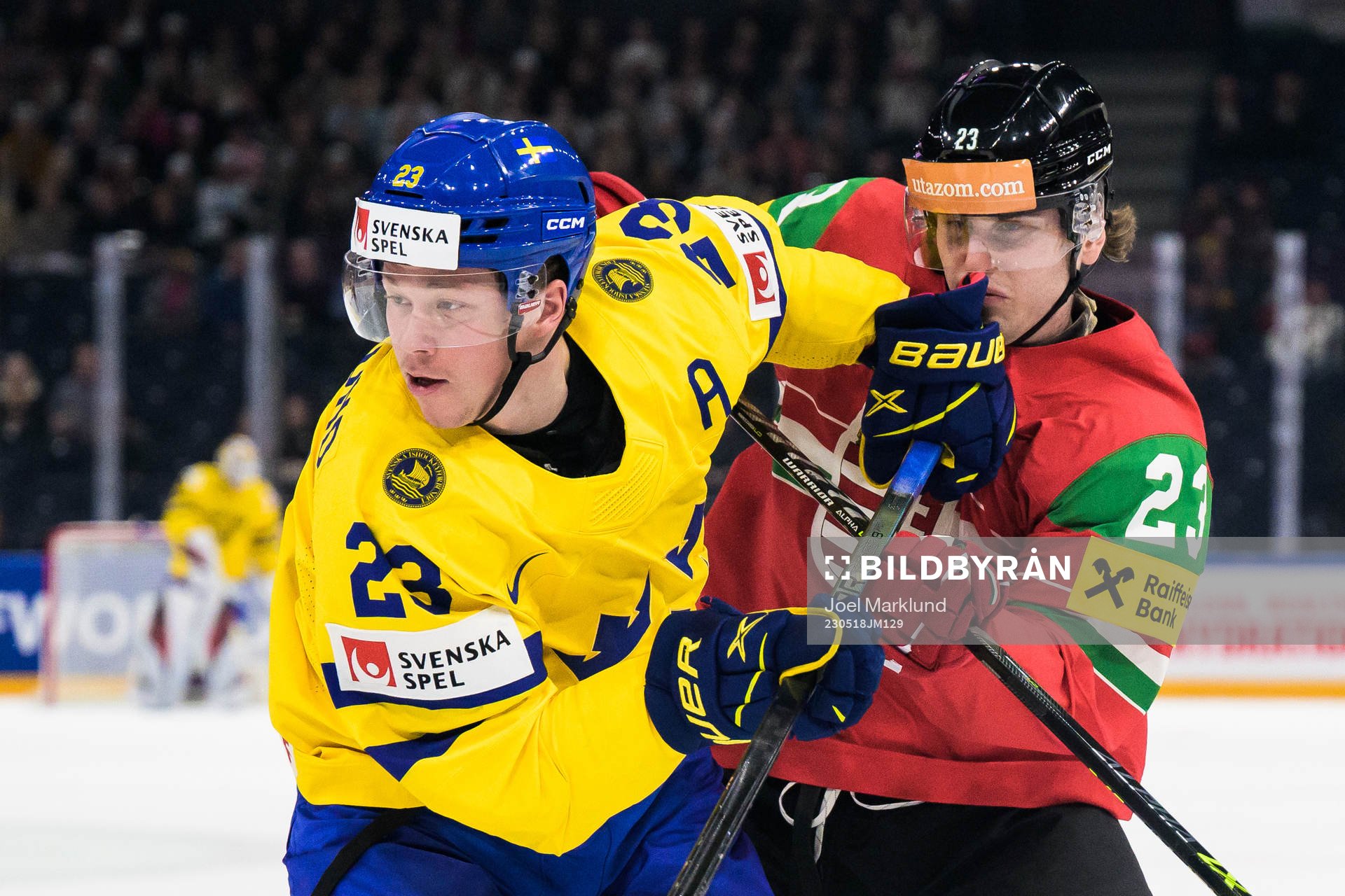 Lucas Raymond of Sweden and Zeteny Hadobas of Hungary