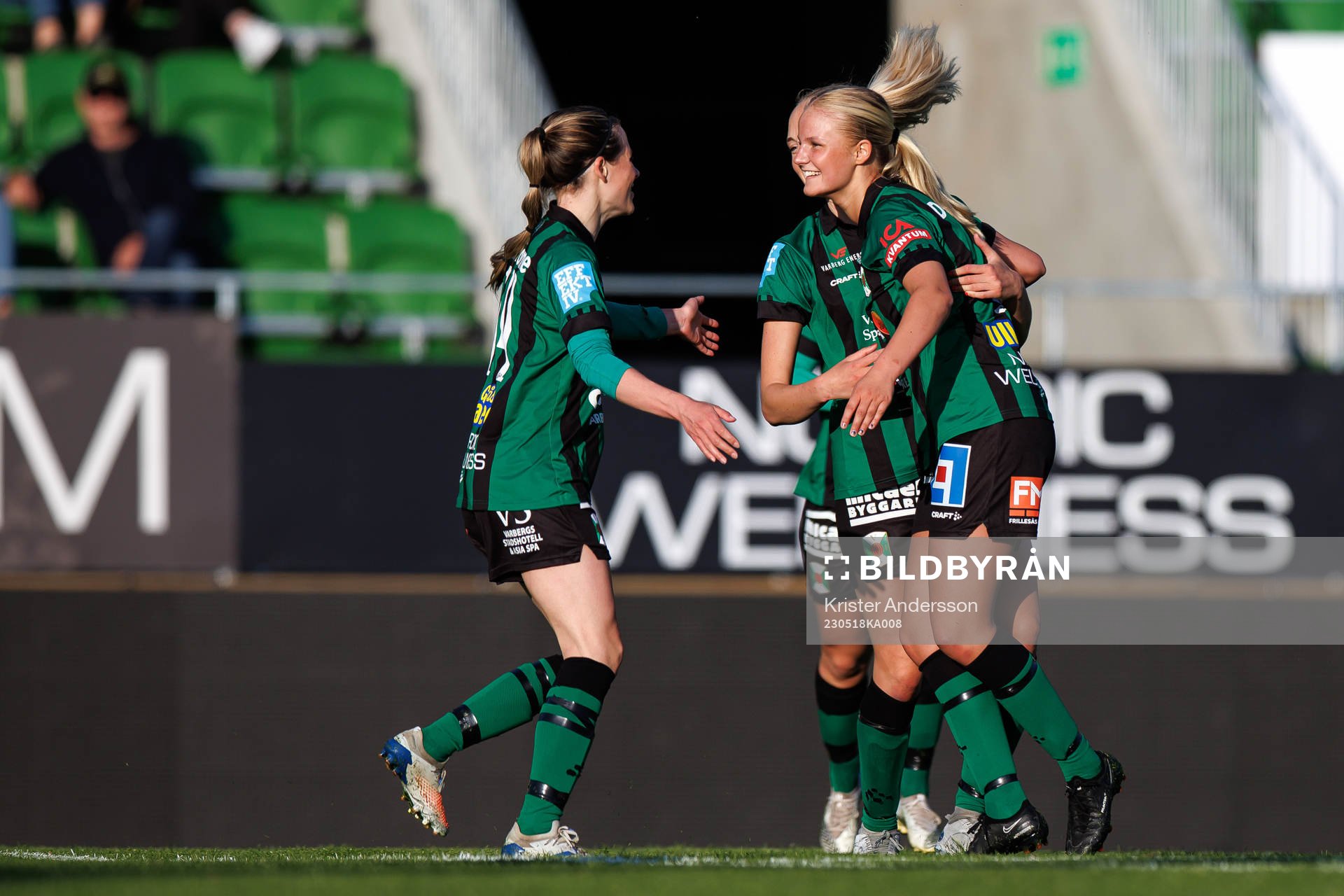 Varbergs Moa Ivarsson jublar