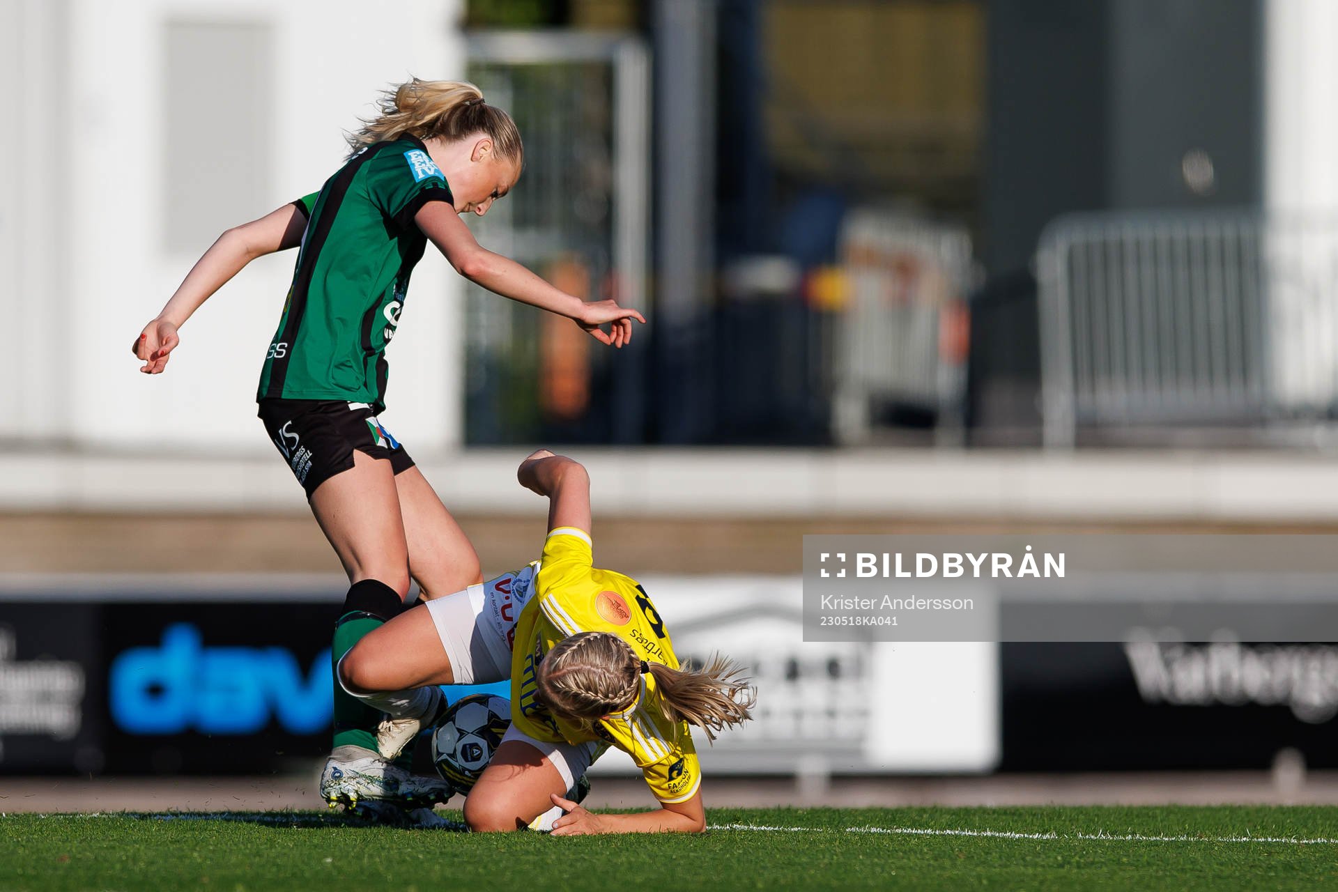 Varbergs Lilly Borgman och Falkenbergs Agnes Juraskovic