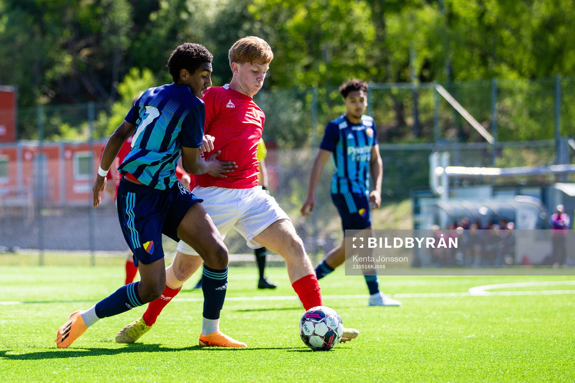 Djurgårdens Isak Alemayehu Mulugeta och Kalmars William