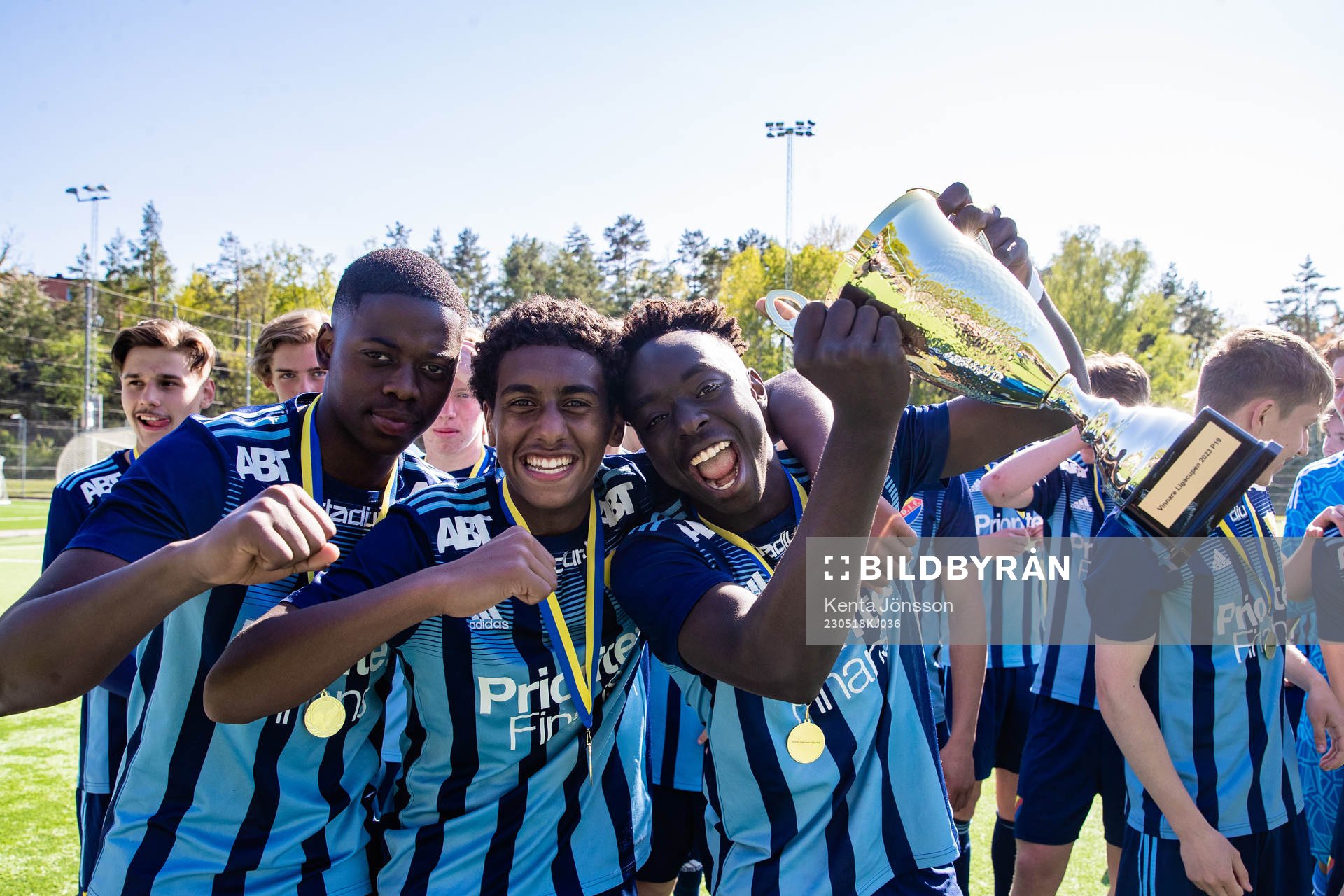 Djurgårdens Alieu Atlee Manneh, Isak Alemayehu Mulugeta