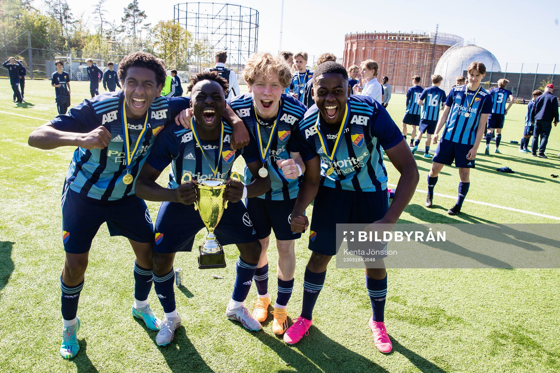 Djurgårdens Isak Alemayehu Mulugeta, Kalipha Jawla,Tom