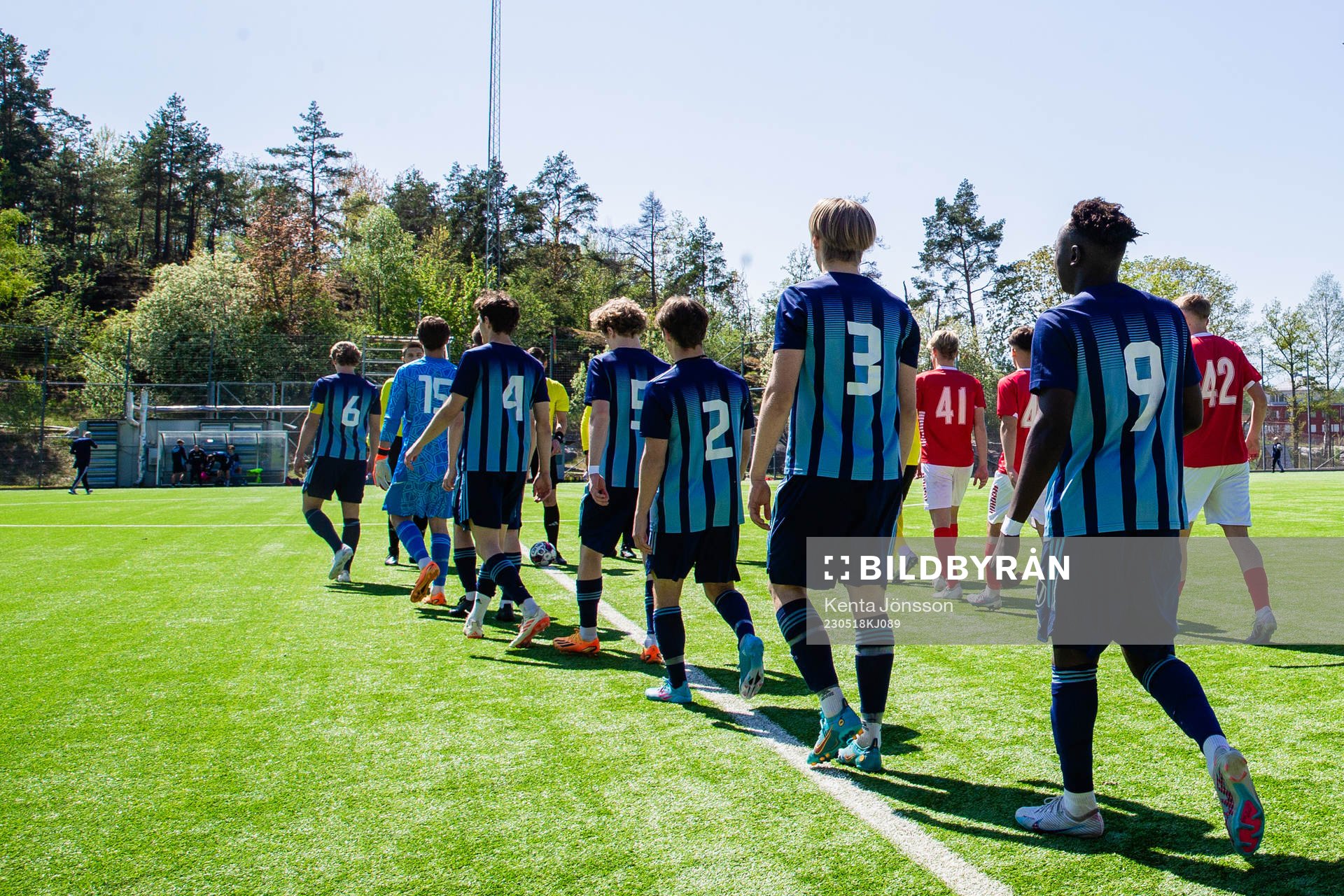 Djurgårdens och Kalmars spelare
