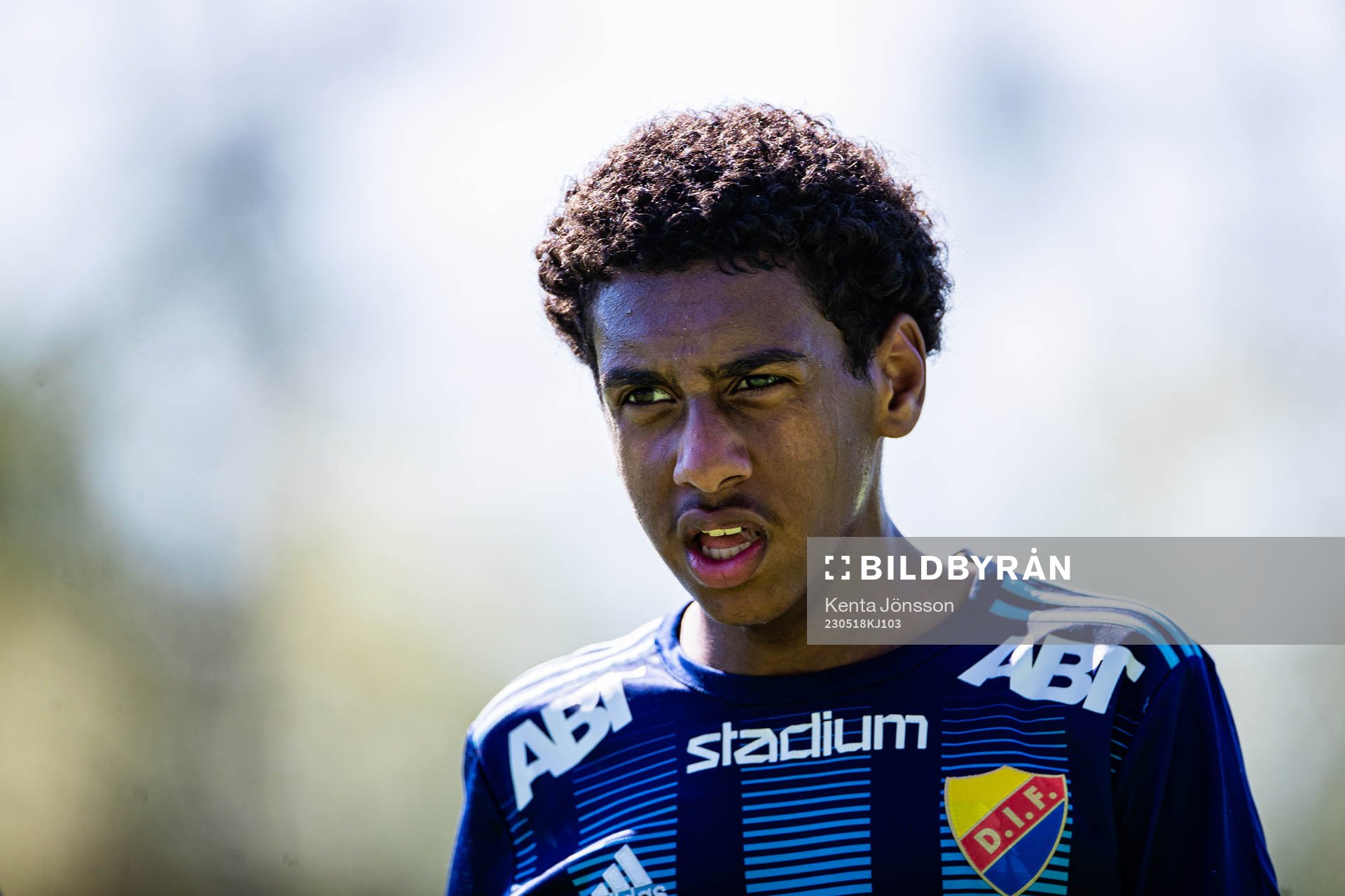 Djurgårdens Isak Alemayehu Mulugeta