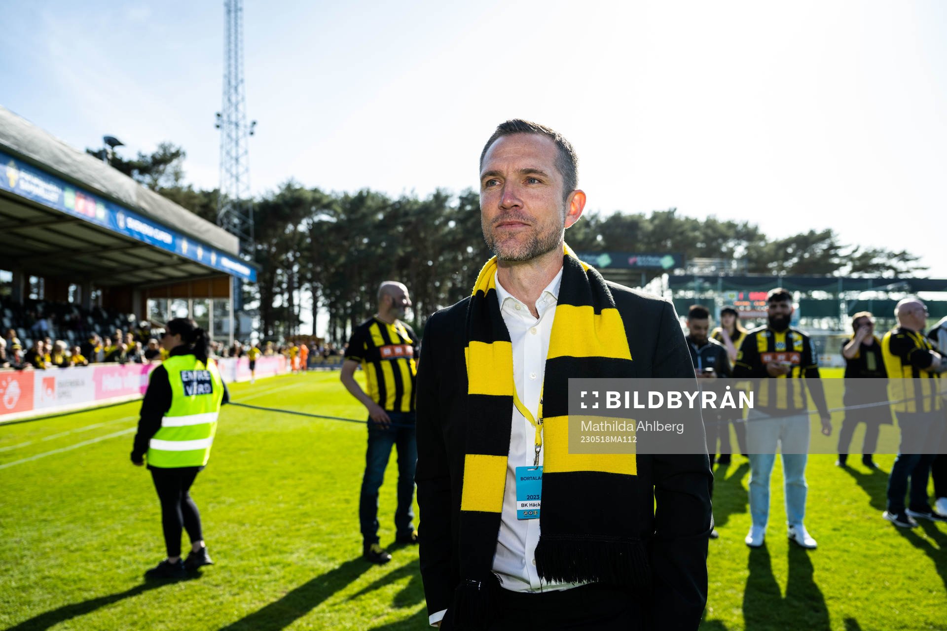 Häckens sportchef Martin Eriksson