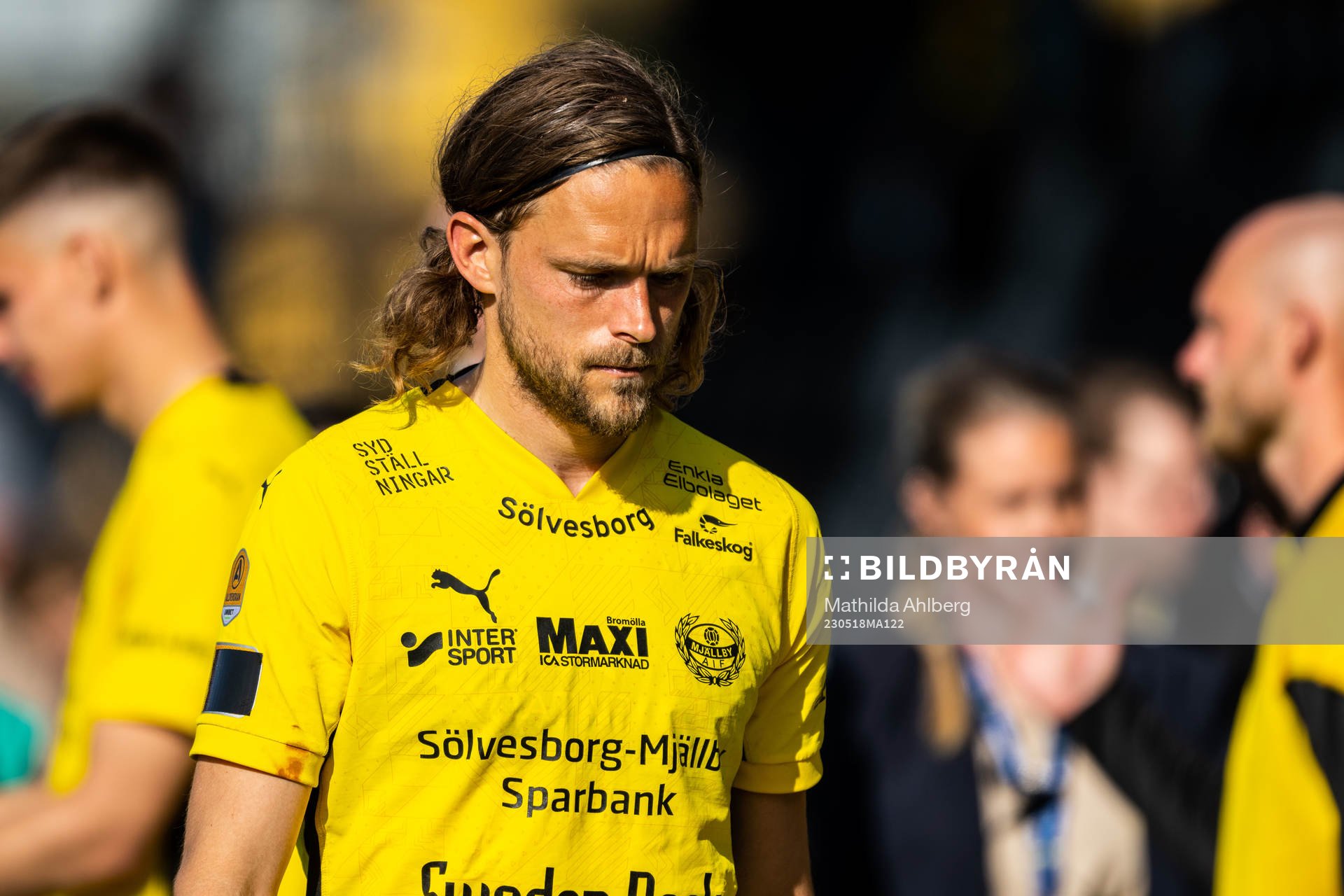Mjällbys Tom Pettersson deppar