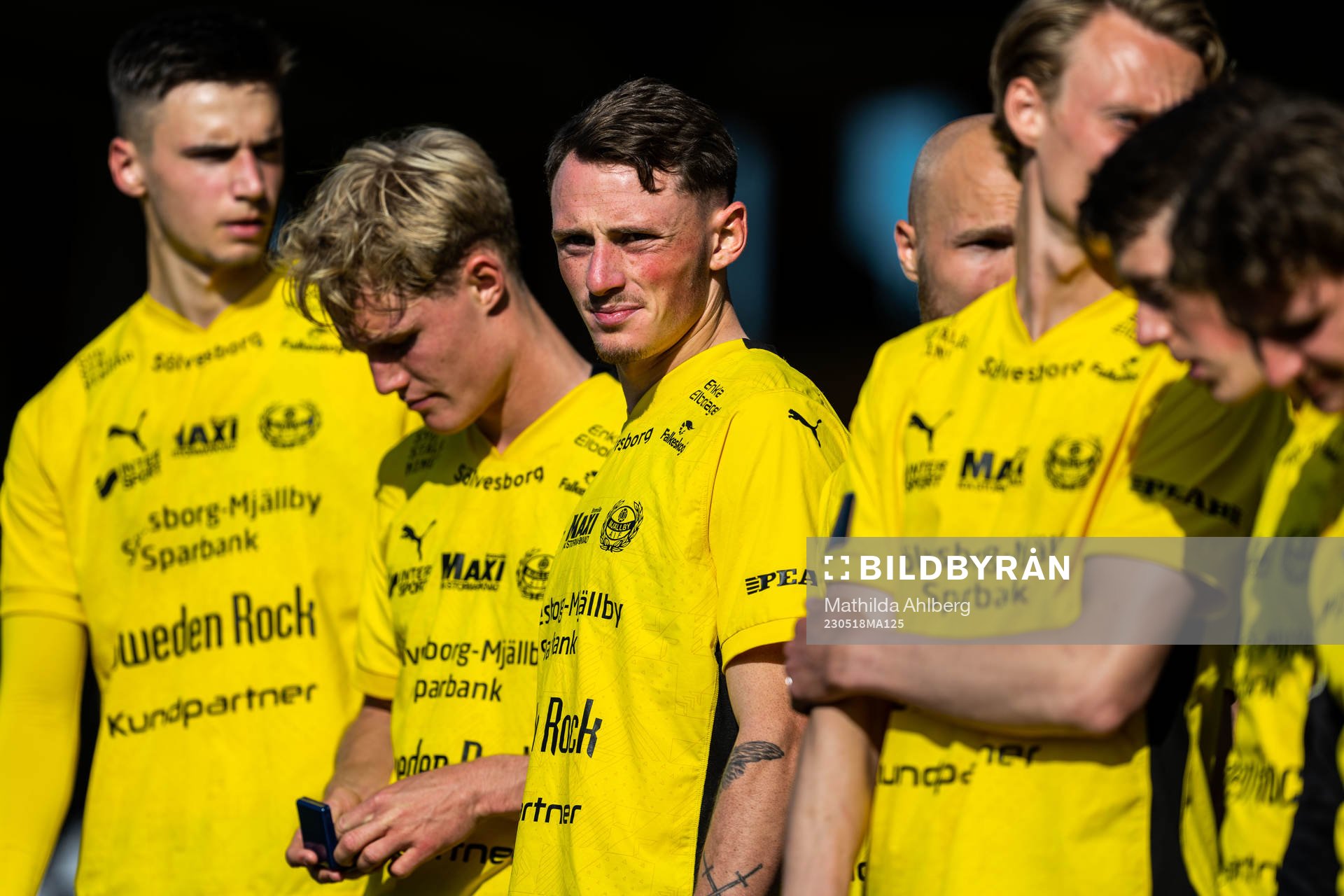 Mjällbys Noah Persson deppar