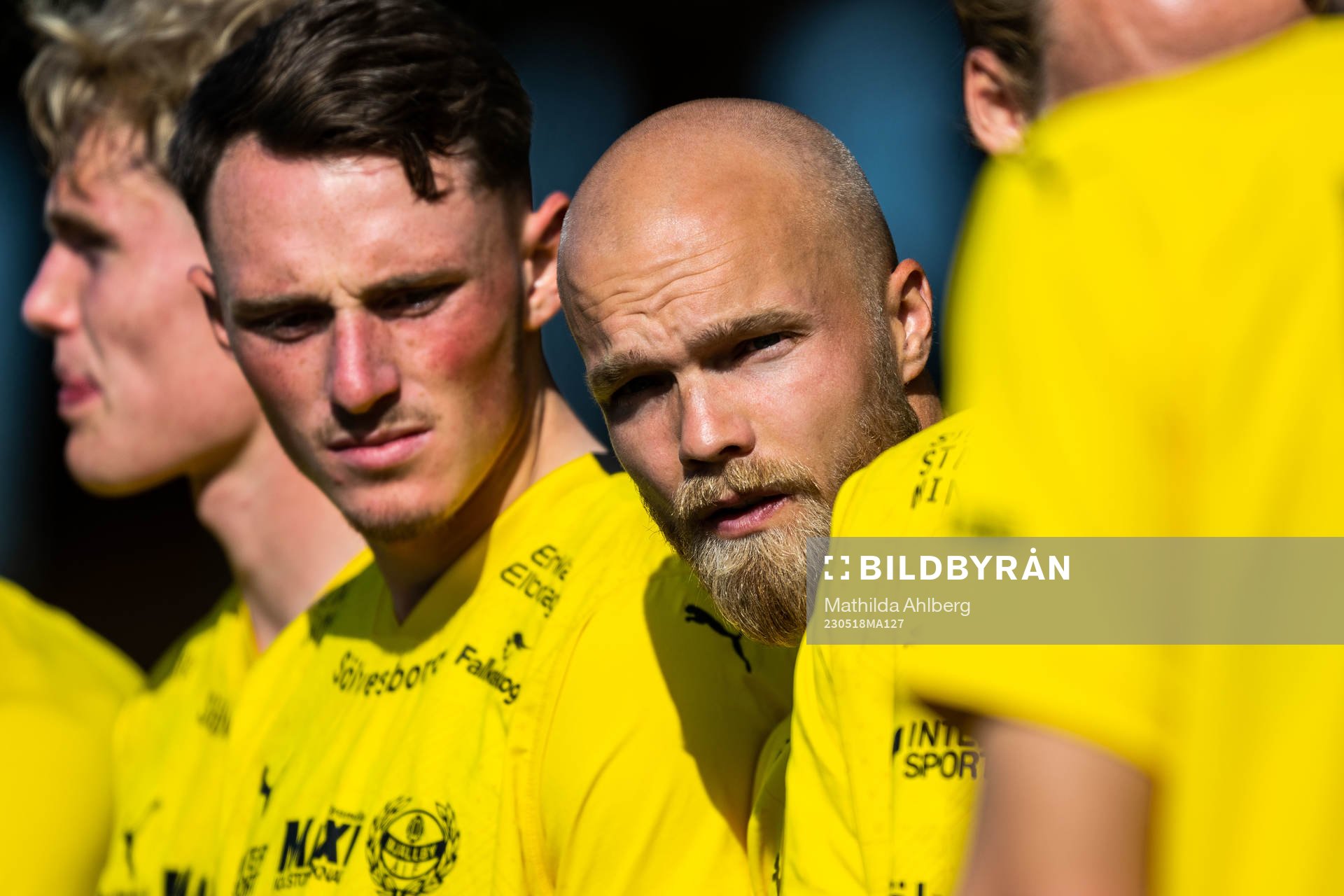 Mjällbys Viktor Gustafson deppar