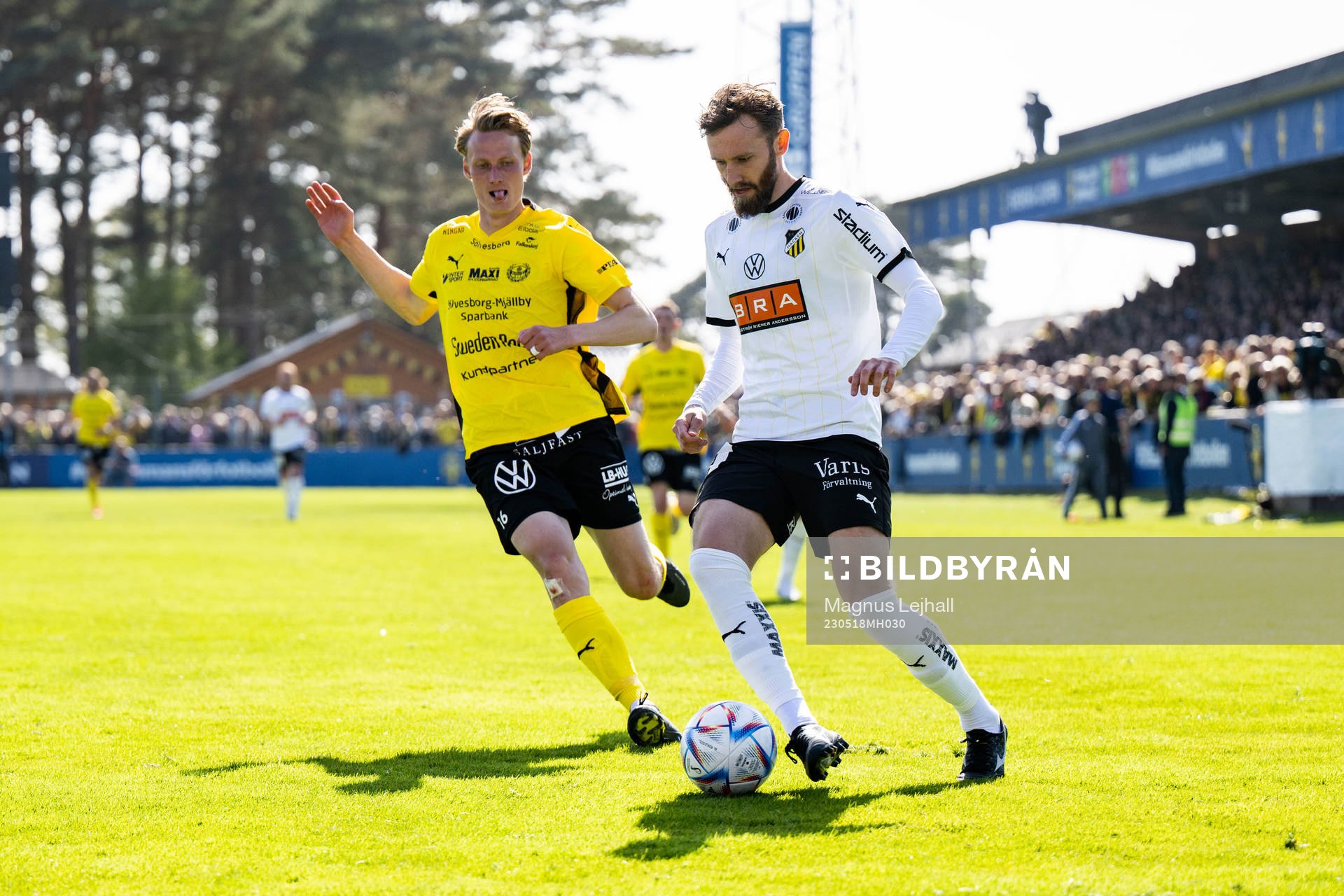 Mjällbys Alexander Johansson och Simon Sandberg