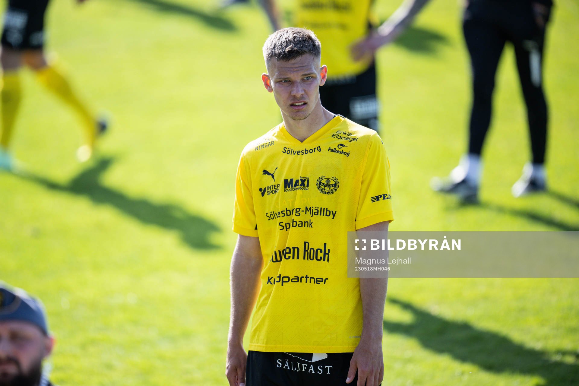 Mjällbys Arvid Brorsson deppar