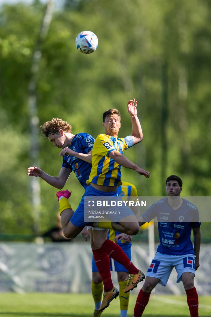 Åtvidabergs FFs Liam Filip Andersson och Eskilsminne IFs
