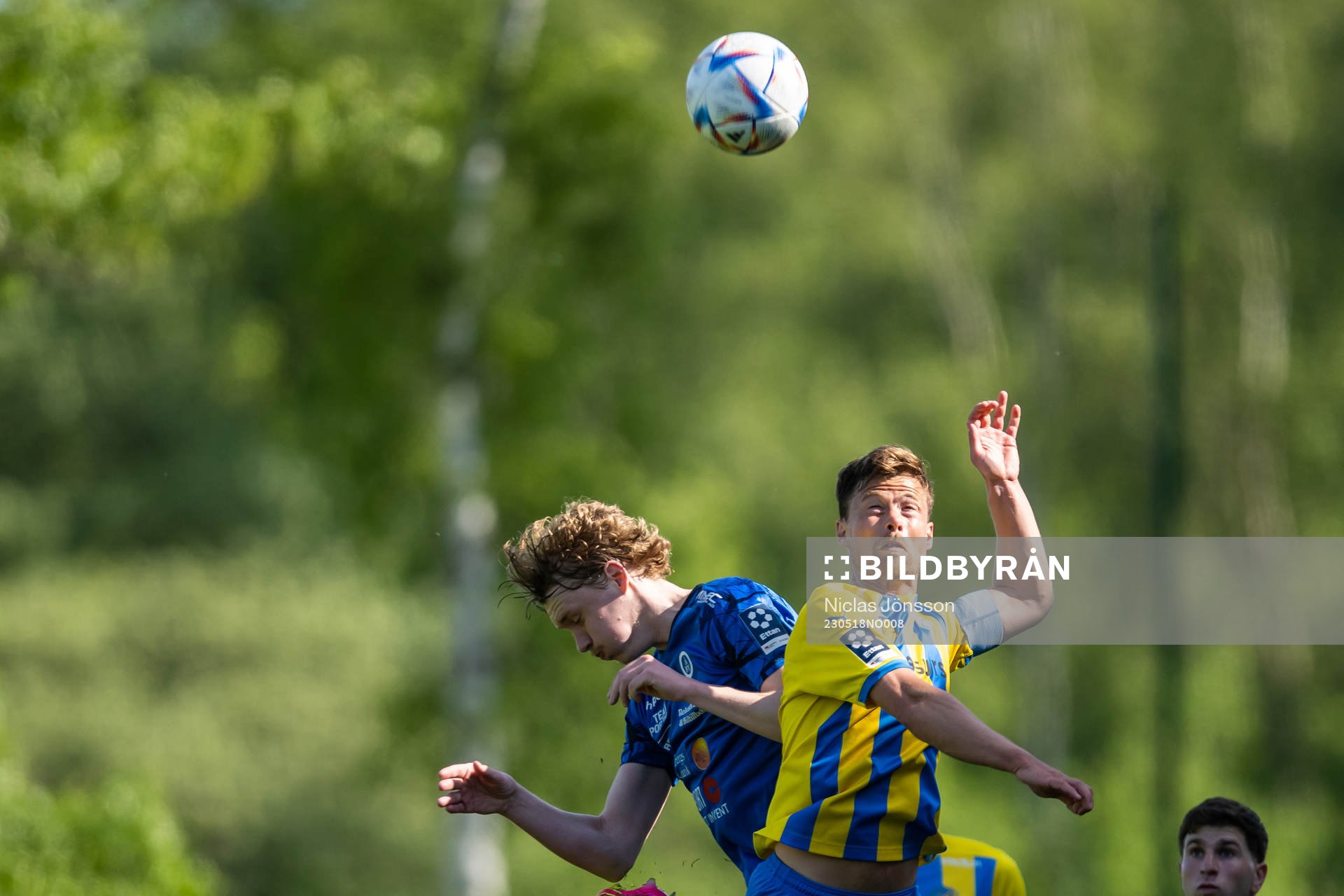 Åtvidabergs FFs Liam Filip Andersson och Eskilsminne IFs