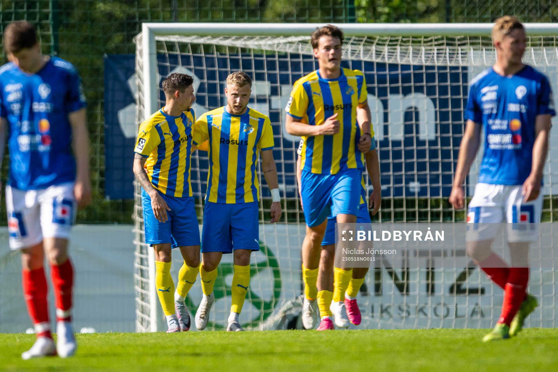 Eskilsminne IFs André Reinholdsson  och Oliver Åkerman