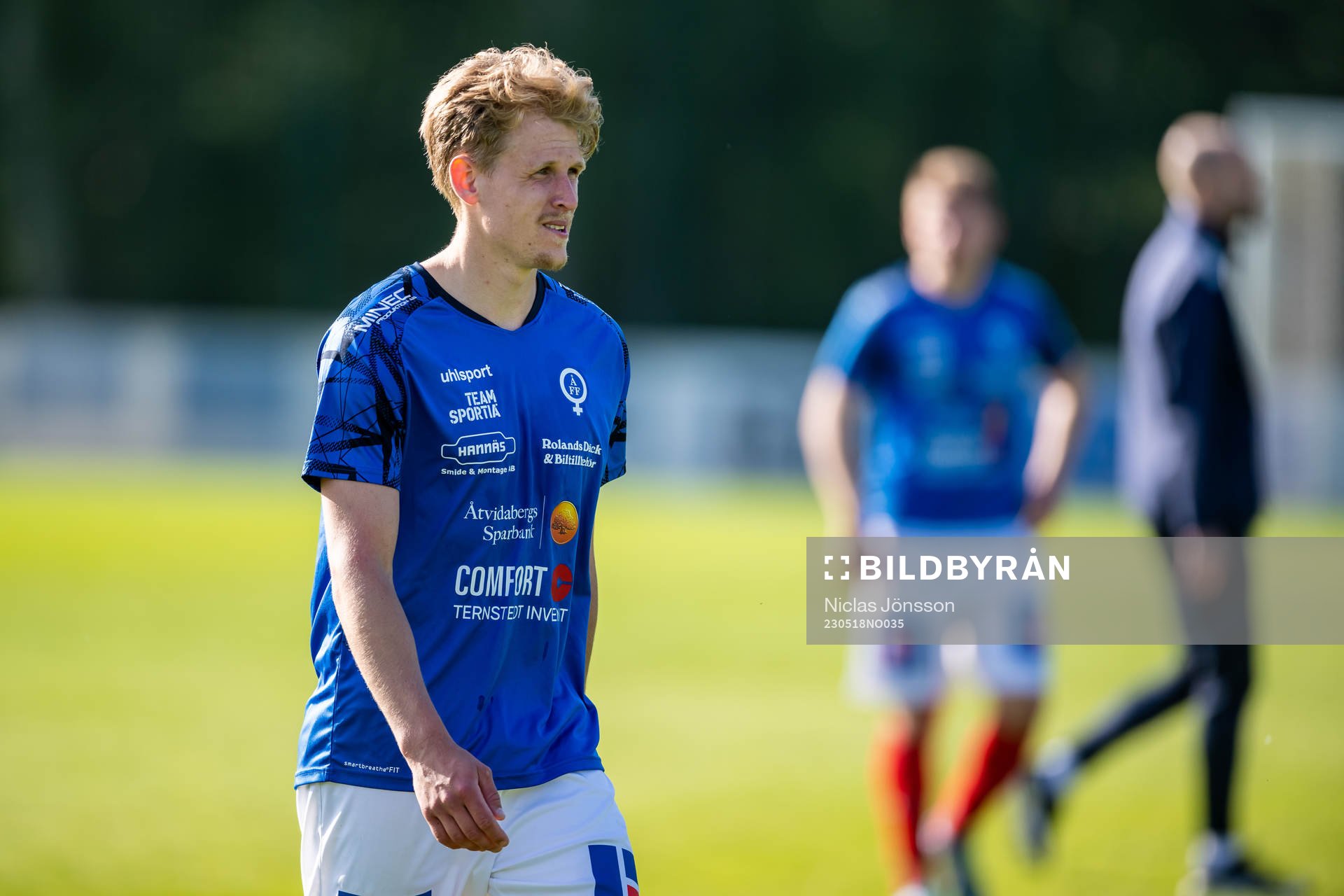Åtvidabergs FFs Oskar Stejdahl deppar
