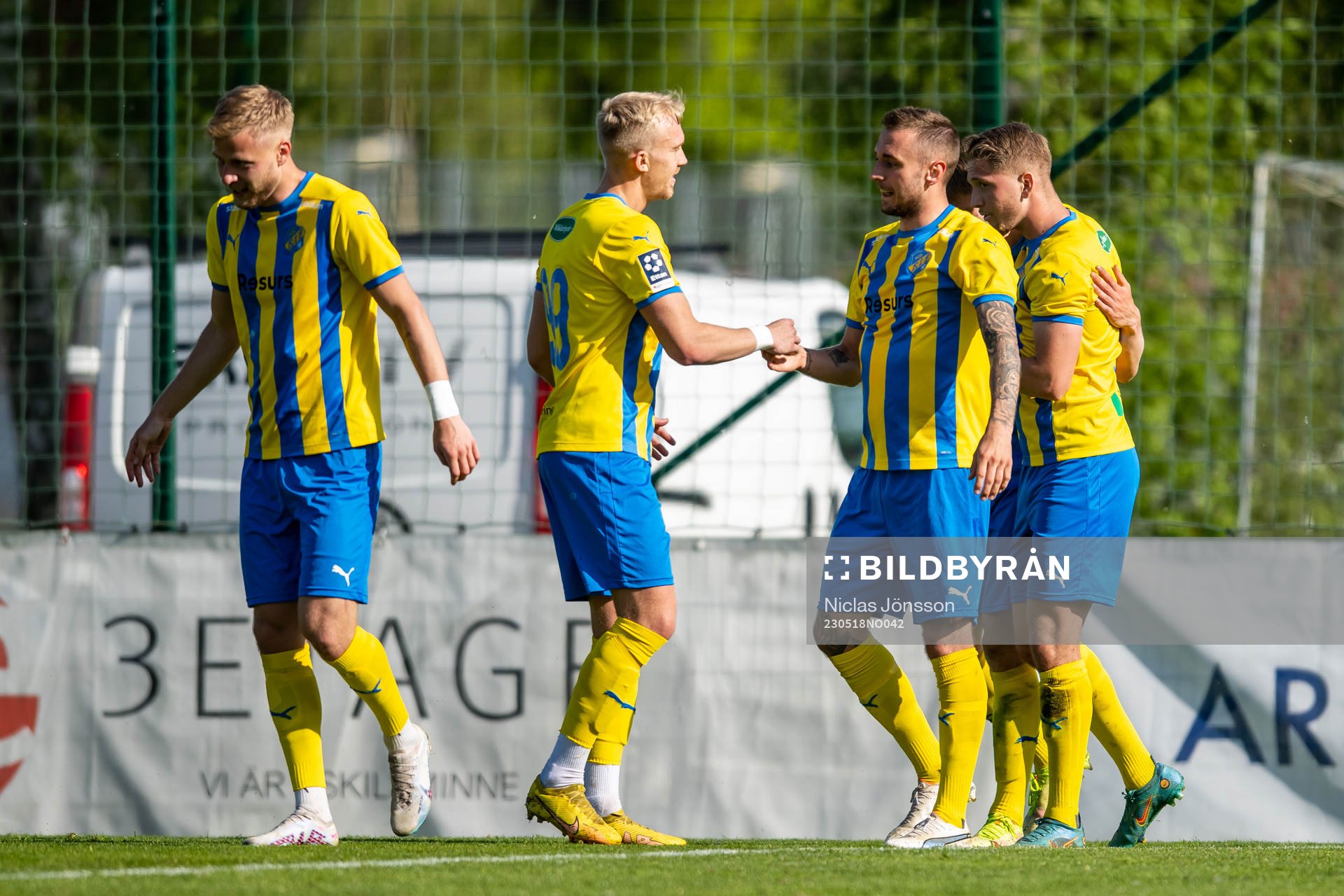 Eskilsminne IFs Robin Wendin Thomasson och Casper Seger