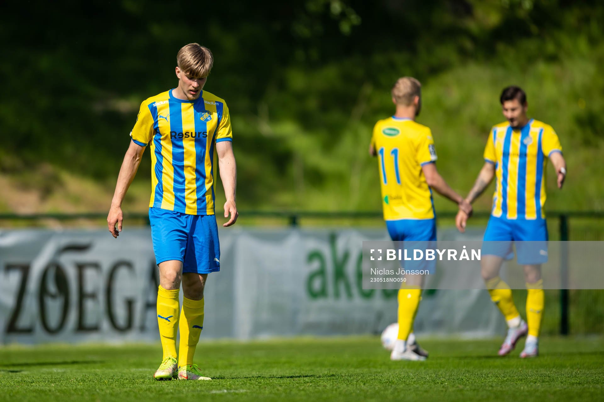 Eskilsminne IFs Hampus Stoltz deppar