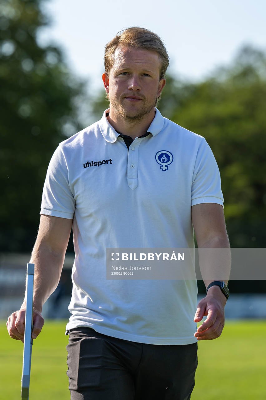 Åtvidabergs FFs huvudtränare Anders Bååth