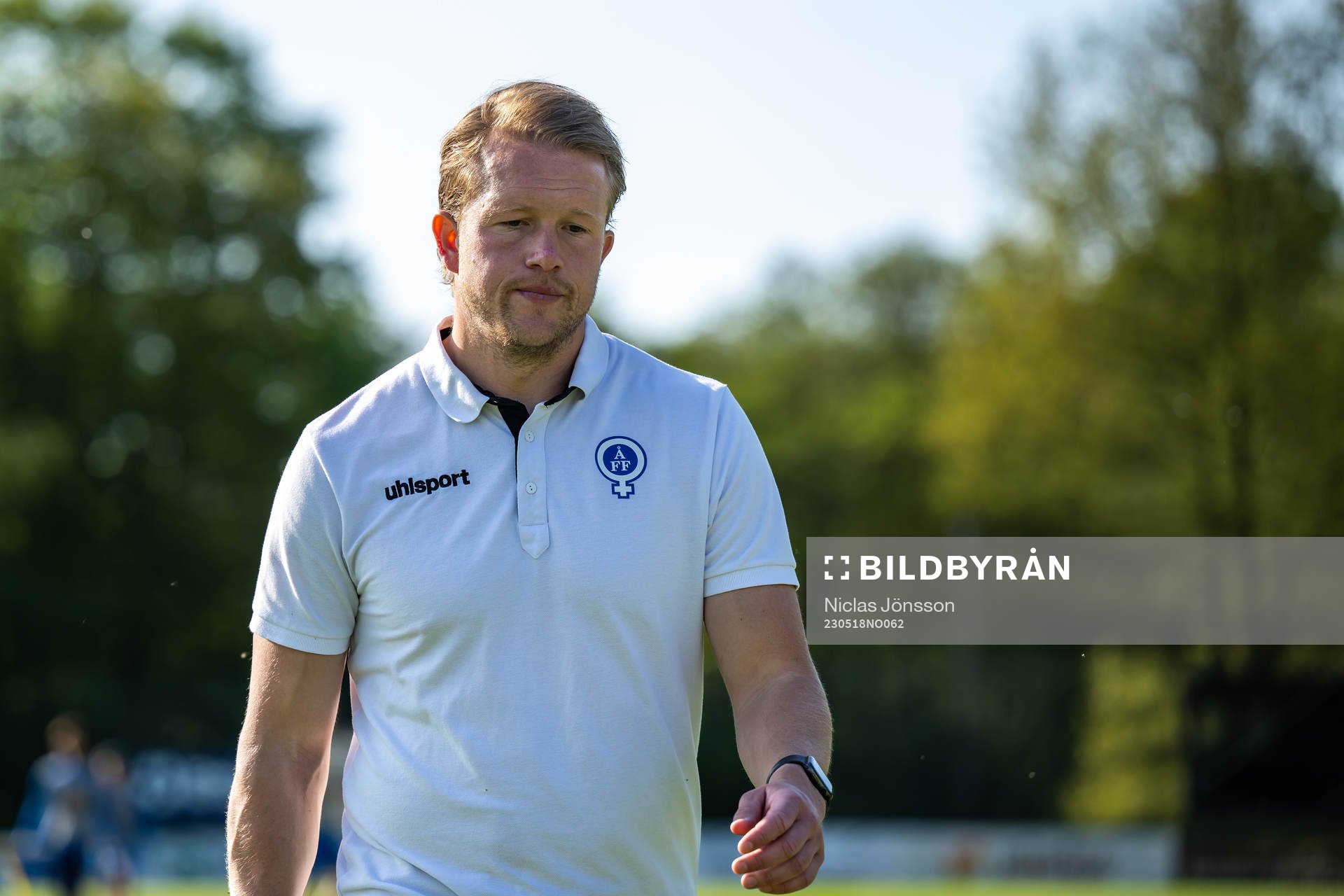 Åtvidabergs FFs huvudtränare Anders Bååth deppar
