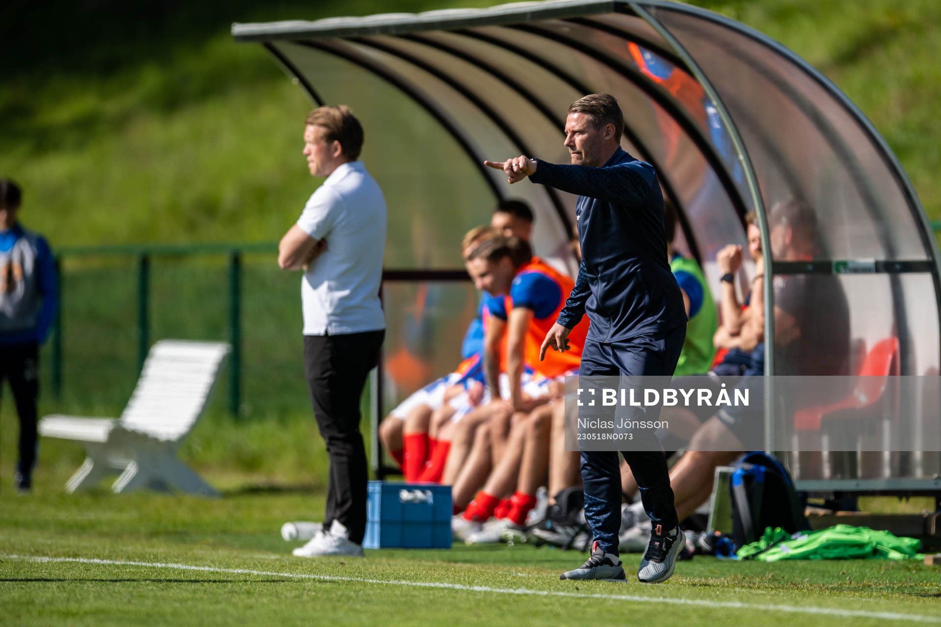 Eskilsminne IFs tränare Patrik Ingelsten