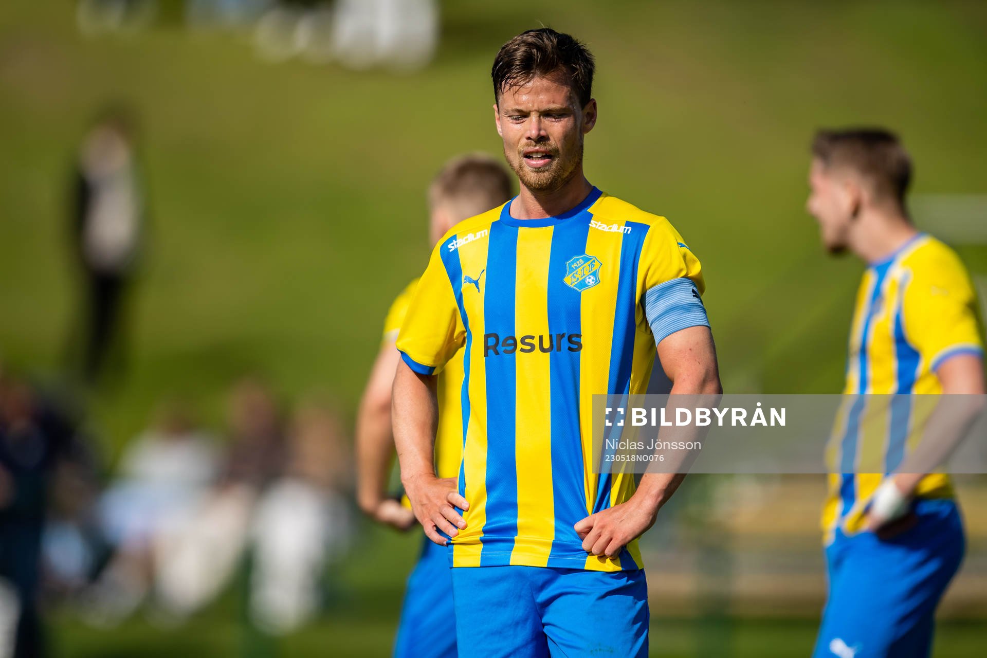 Eskilsminne IFs Lucas Ohlander deppar
