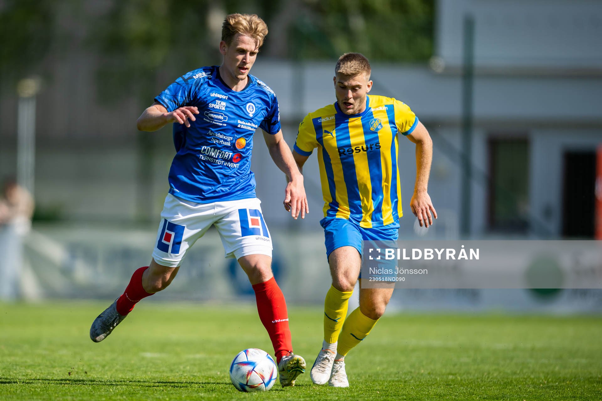 Åtvidabergs FFs Oskar Stejdahl och Eskilsminne IFs Dragos