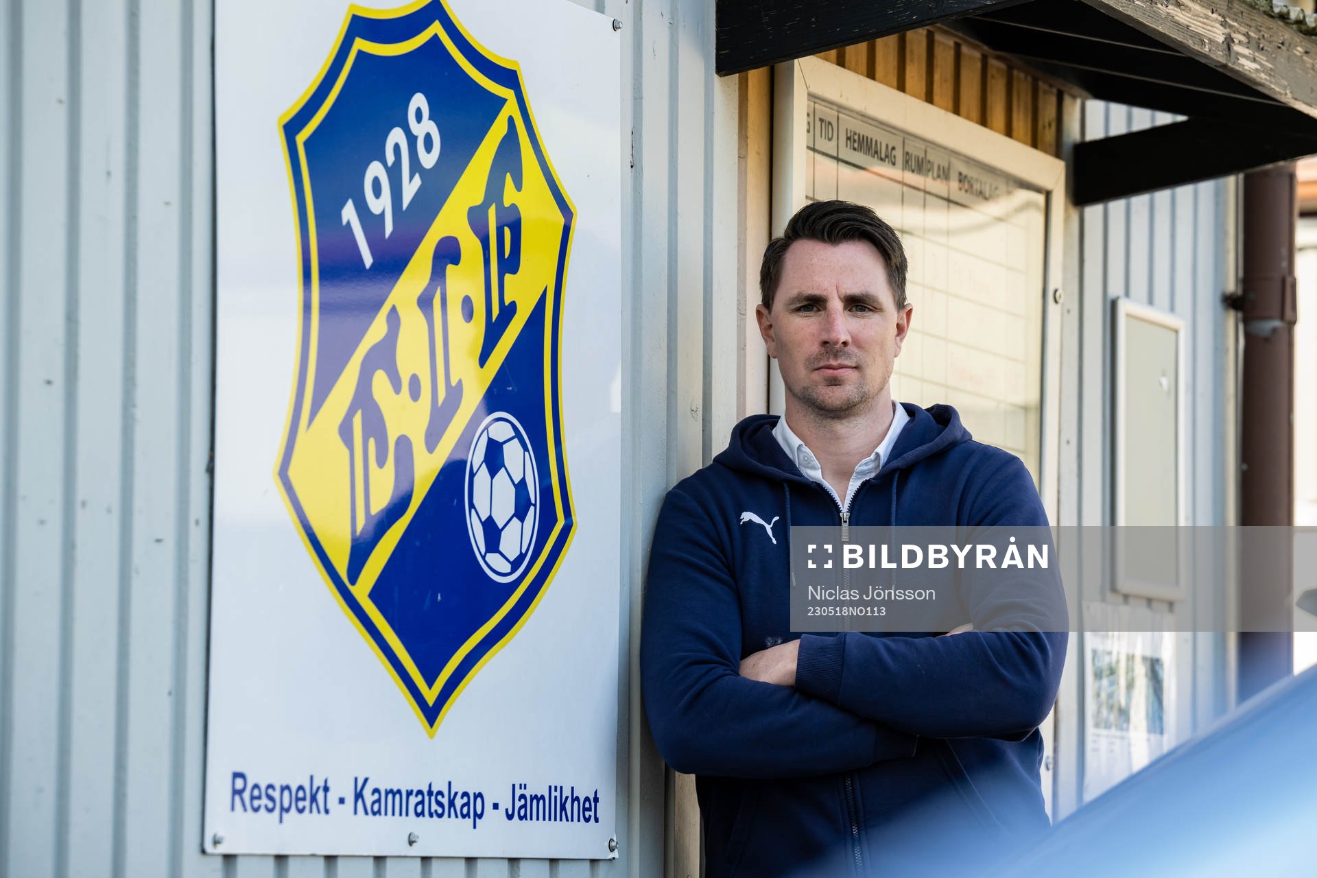 Eskilsminne IFs sportchef Adrian Andersson
