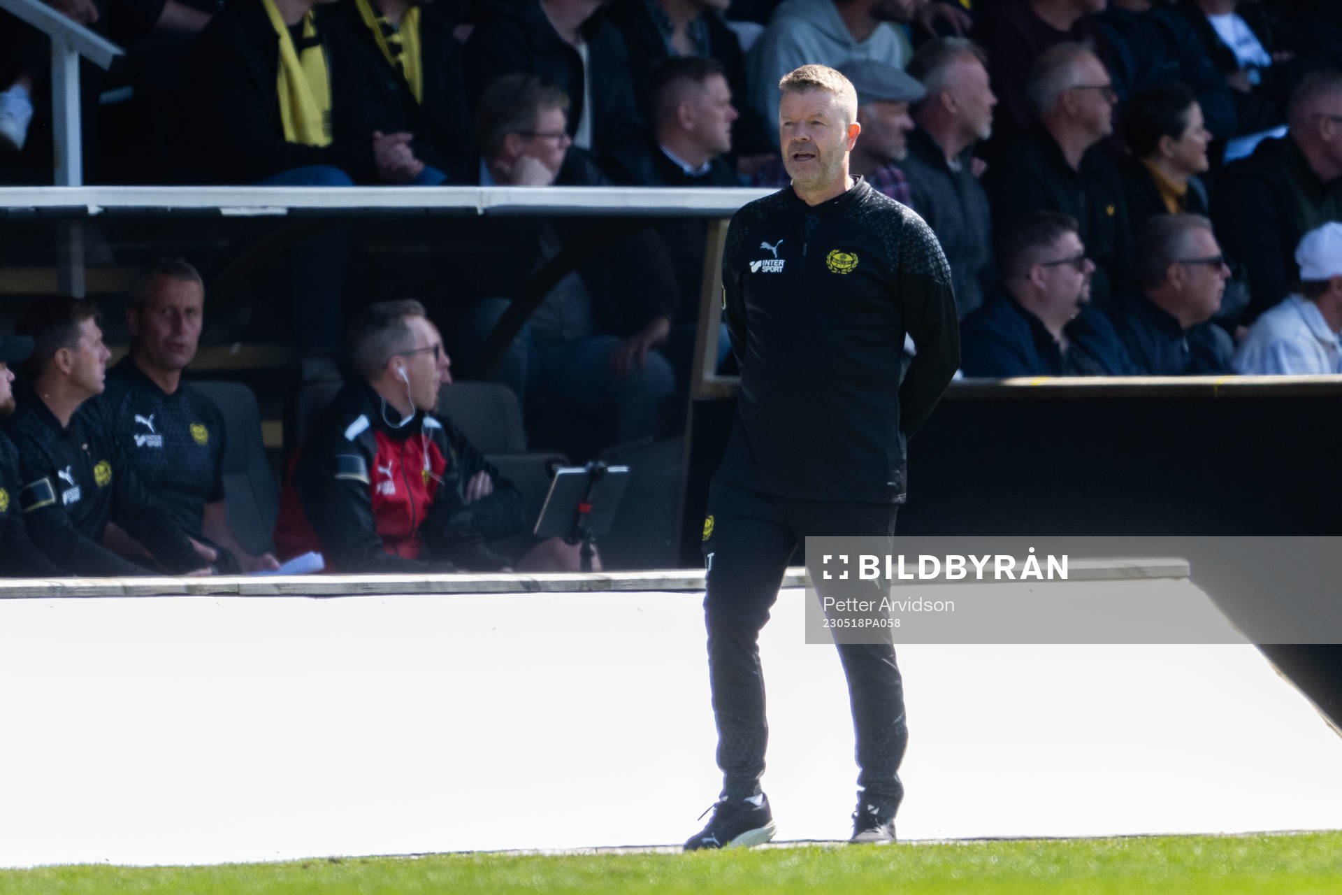 Mjällbys tränare Anders Torstensson