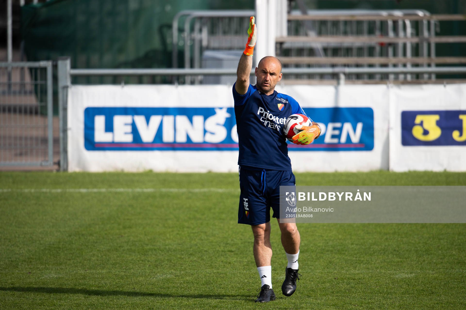 Djurgårdens målvaktstränare Aleksandar Pishovski