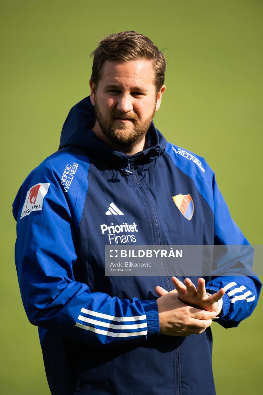 Djurgårdens assisterande tränare August Fors