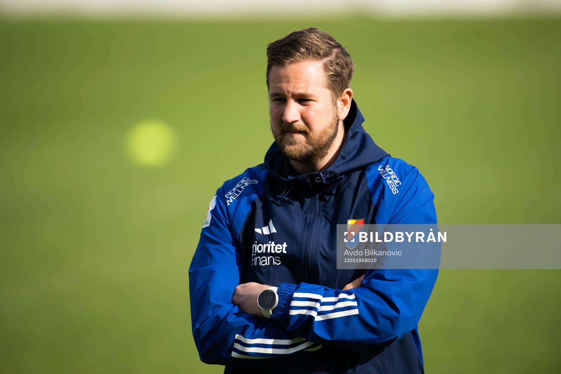 Djurgårdens assisterande tränare August Fors