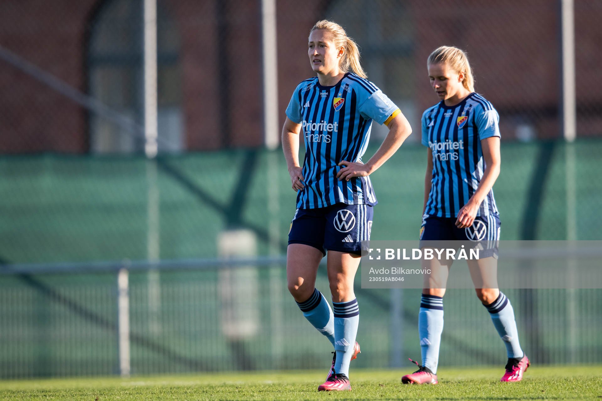 Djurgårdens Sanna Kullberg deppar
