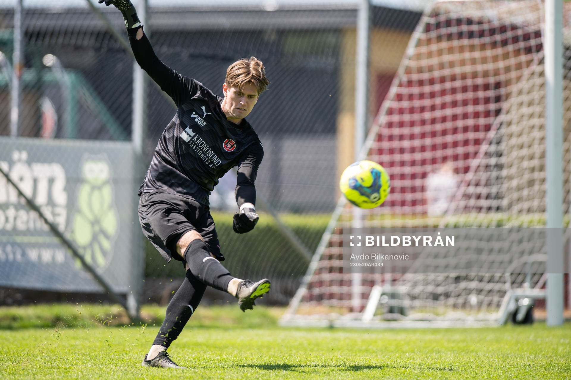 Hittarp IKs målvakt Johan Bengtsson