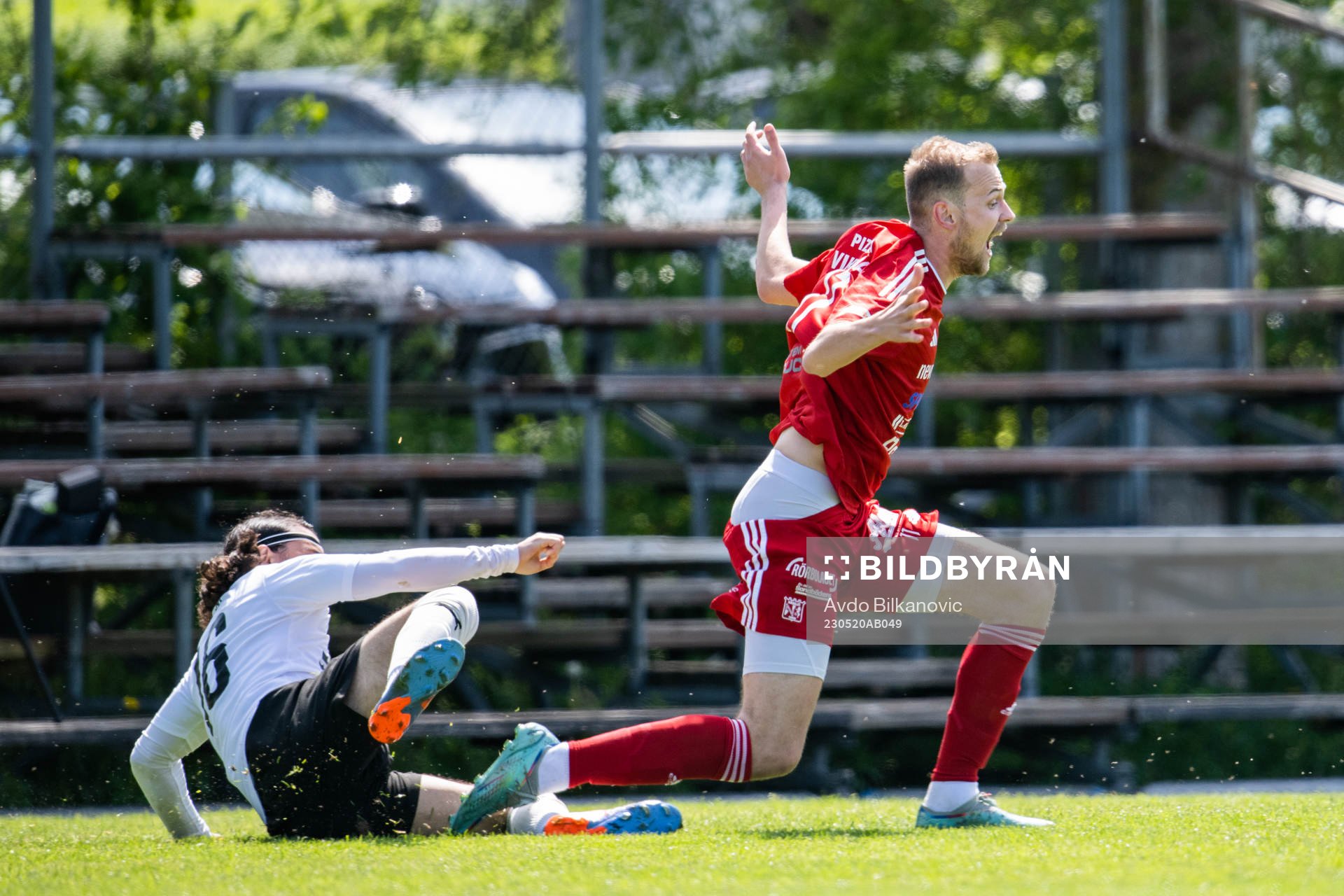 Hittarp IKs Berkman Micoogullari och Nässjö FFs Pontus