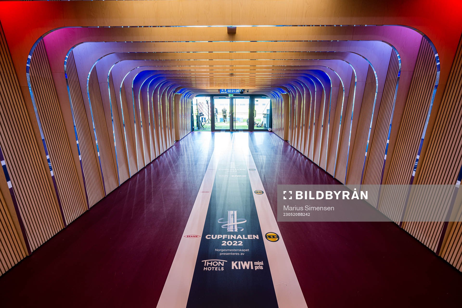General interior view of Ullevaal Stadion ahead of the cup final between Brann and Lillestrøm on May 20, 2023 in Oslo.
