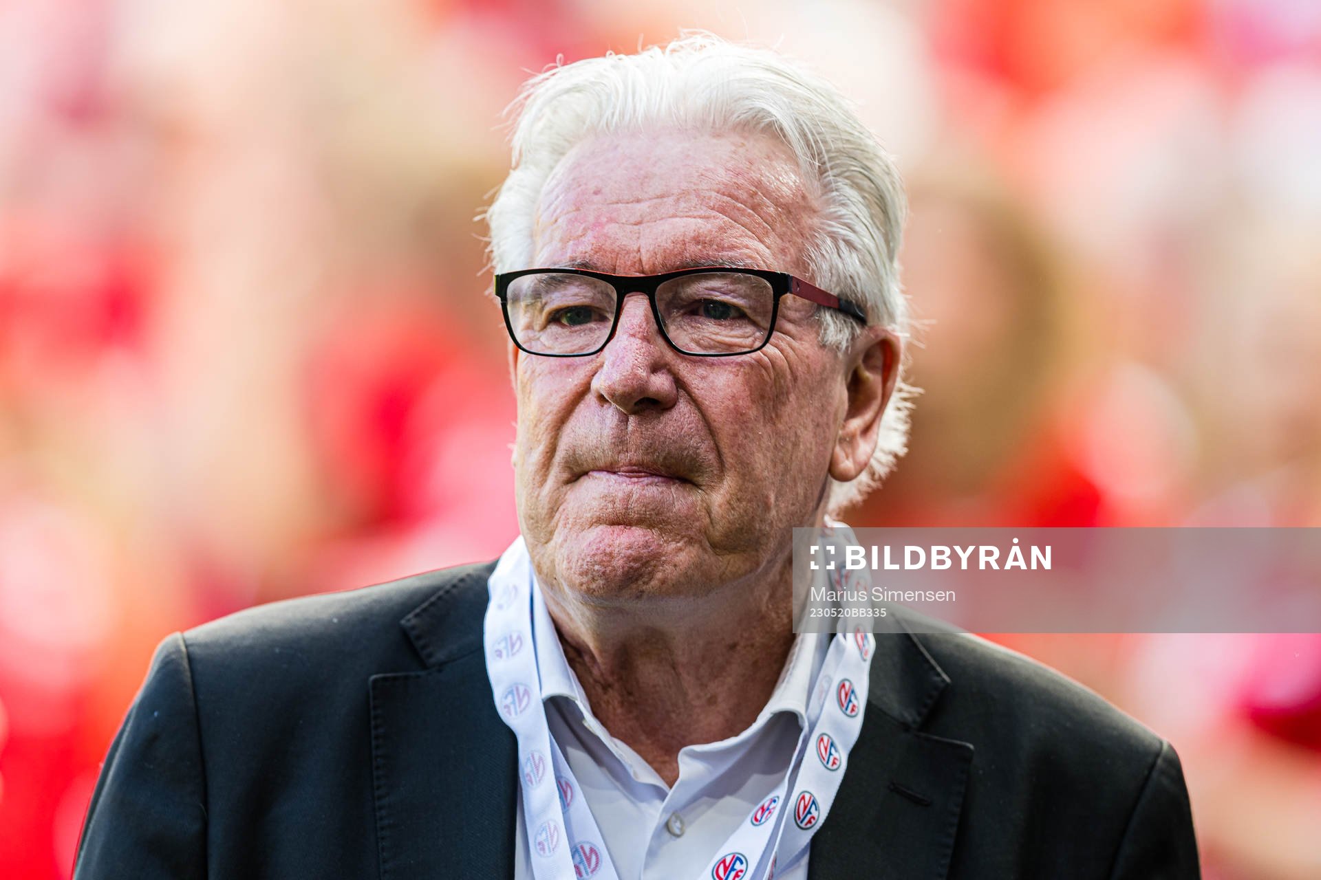 Davy Wathne ahead of the cup final between Brann and Lillestrøm on May 20, 2023 in Oslo.