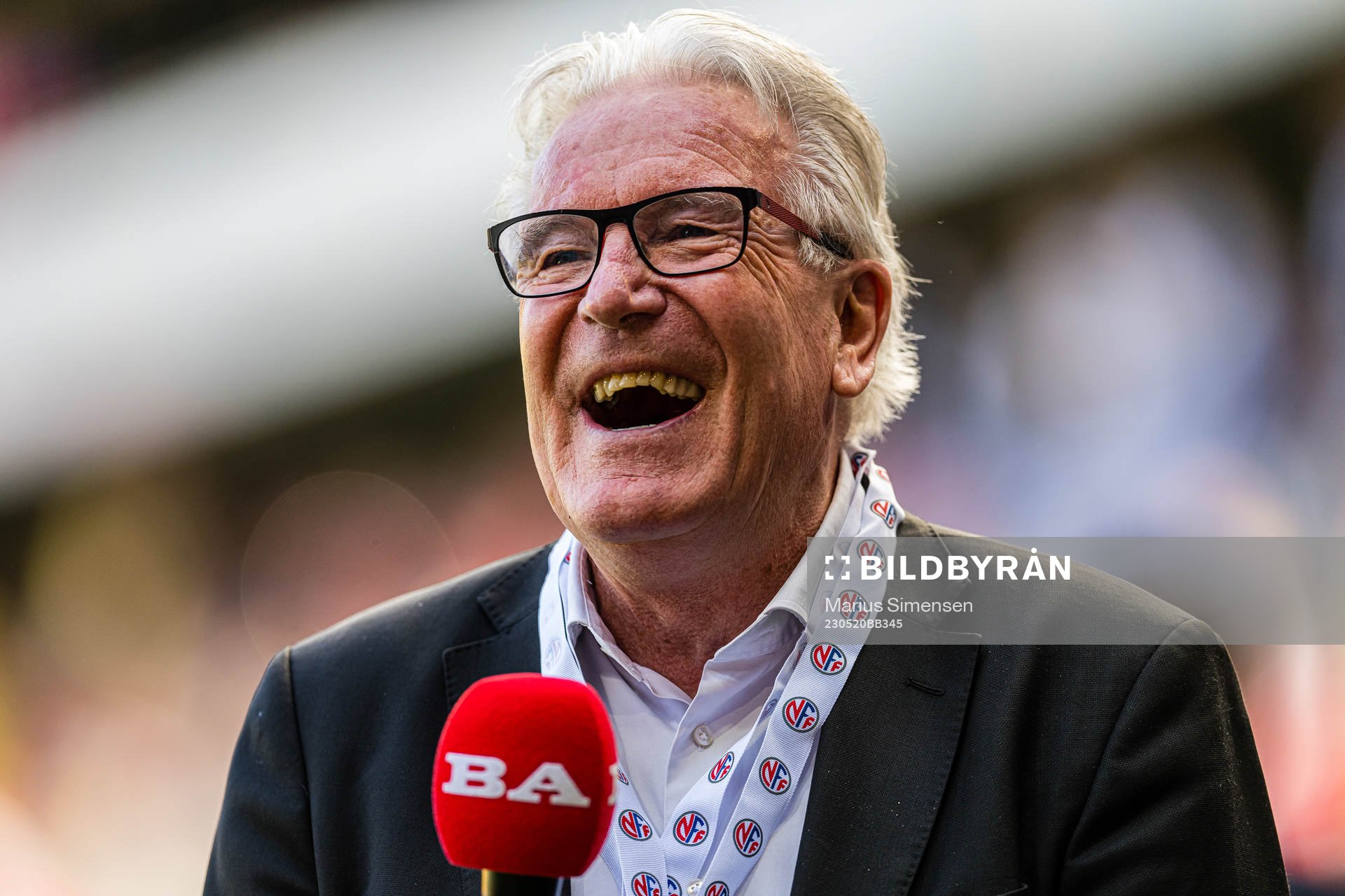 Davy Wathne ahead of the cup final between Brann and Lillestrøm on May 20, 2023 in Oslo.