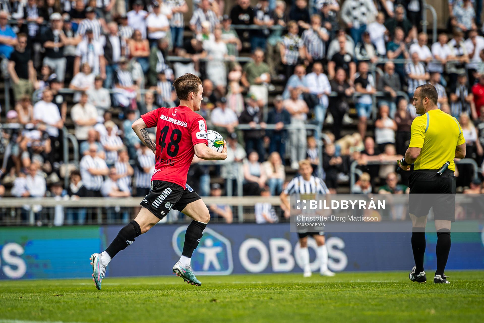Örebros Noel Milleskog jublar